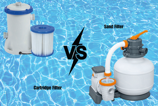 Cartridge Filter VS Sand Filter Pool Pumps