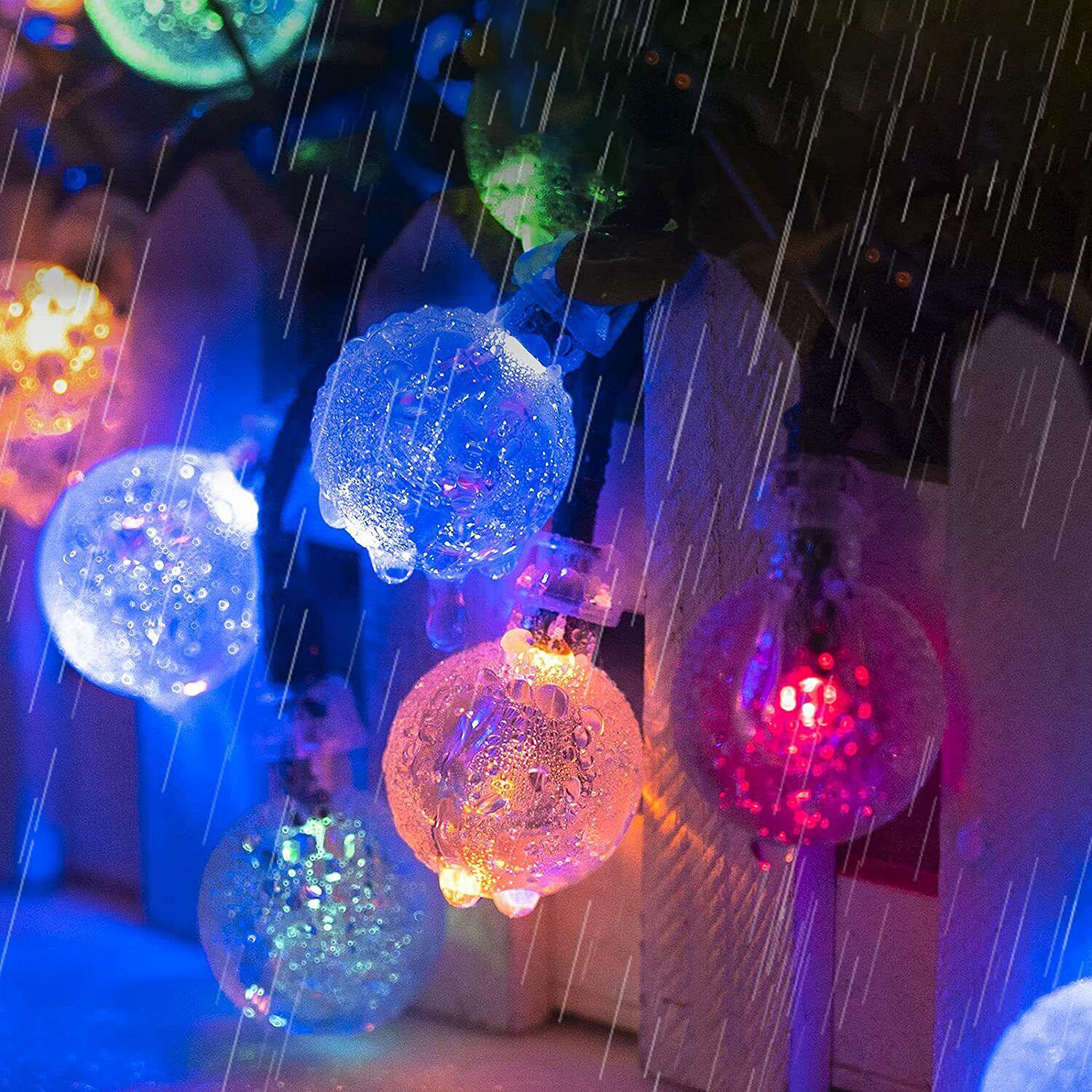 50 Crystal Ball Solar String Lights by Geezy - The Magic Toy Shop