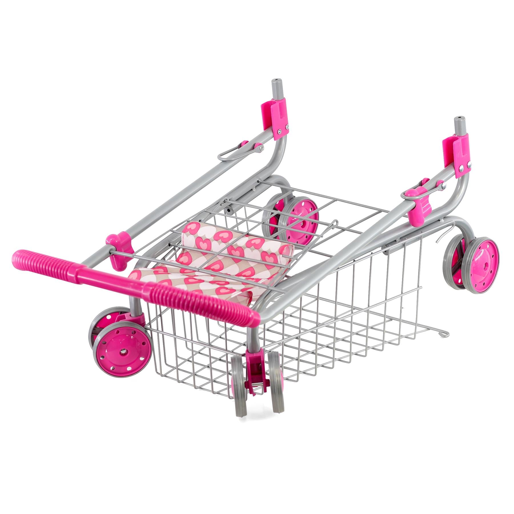Kids Shopping Trolley With Doll Seat by BiBi Doll - The Magic Toy Shop