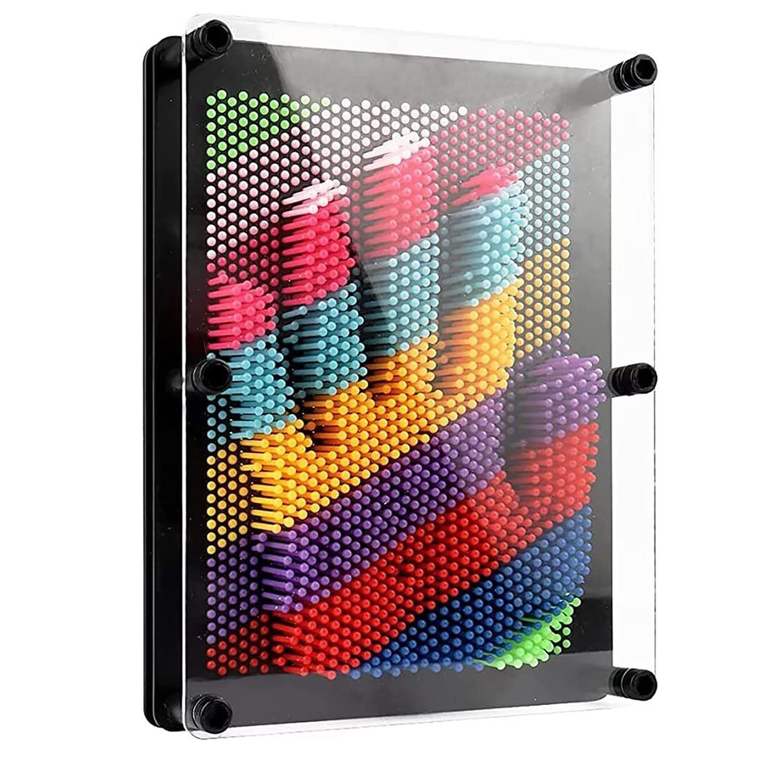 Rainbow 3D Plastic Pin Art by The Magic Toy Shop - The Magic Toy Shop