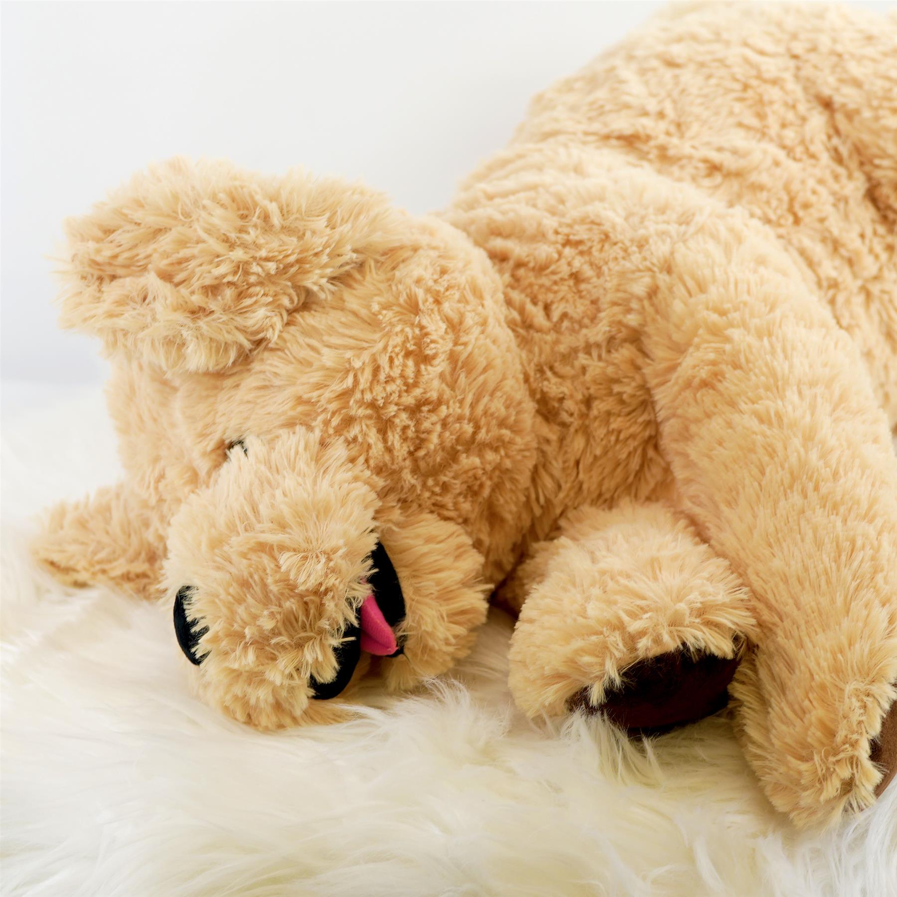 Giant Plush Lying Dog Soft Toy, 28 Inch by The Magic Toy Shop - The Magic Toy Shop