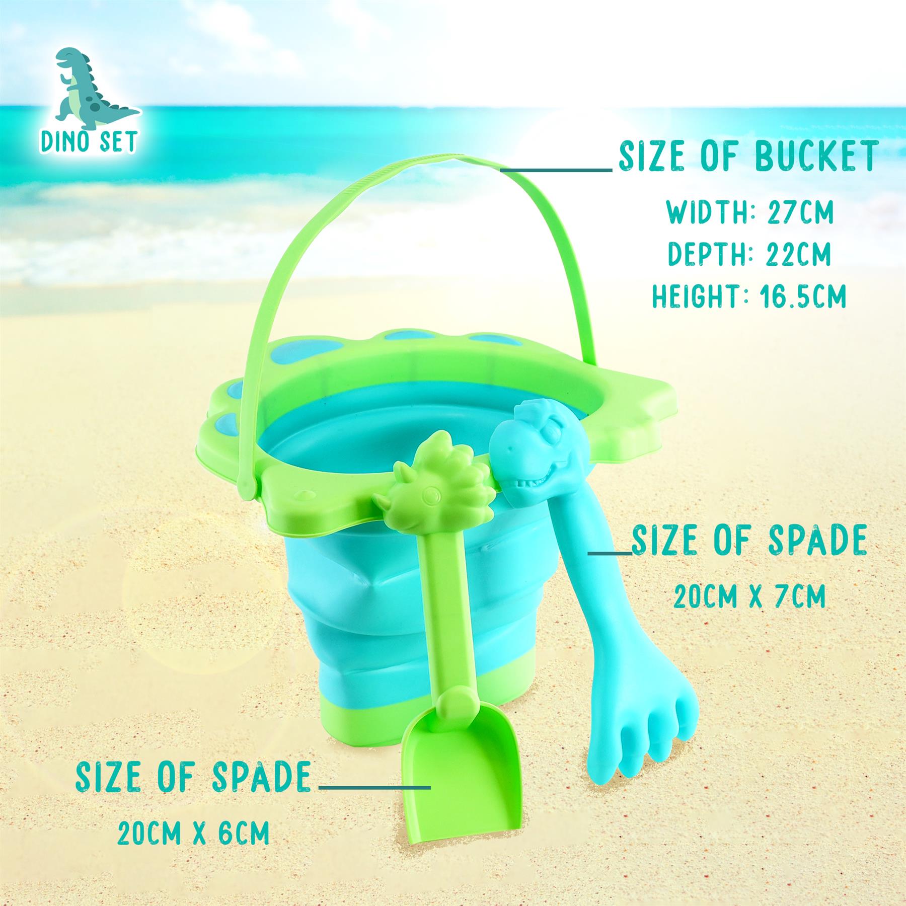Animal Beach Bucket Set by The Magic Toy Shop - The Magic Toy Shop