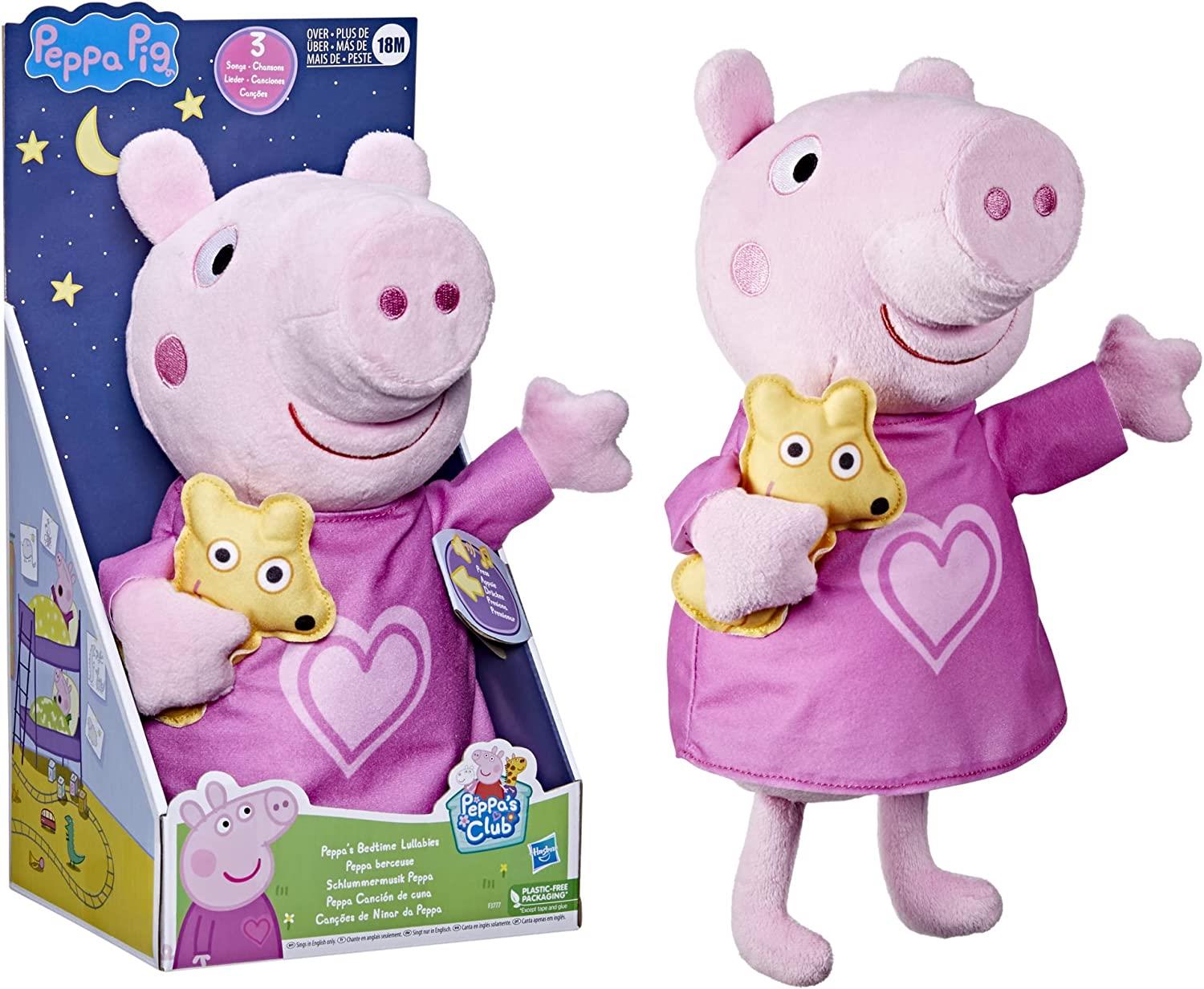 Peppa Pig Peppa's Bedtime Lullabies Plush Doll by Peppa Pig - The Magic Toy Shop