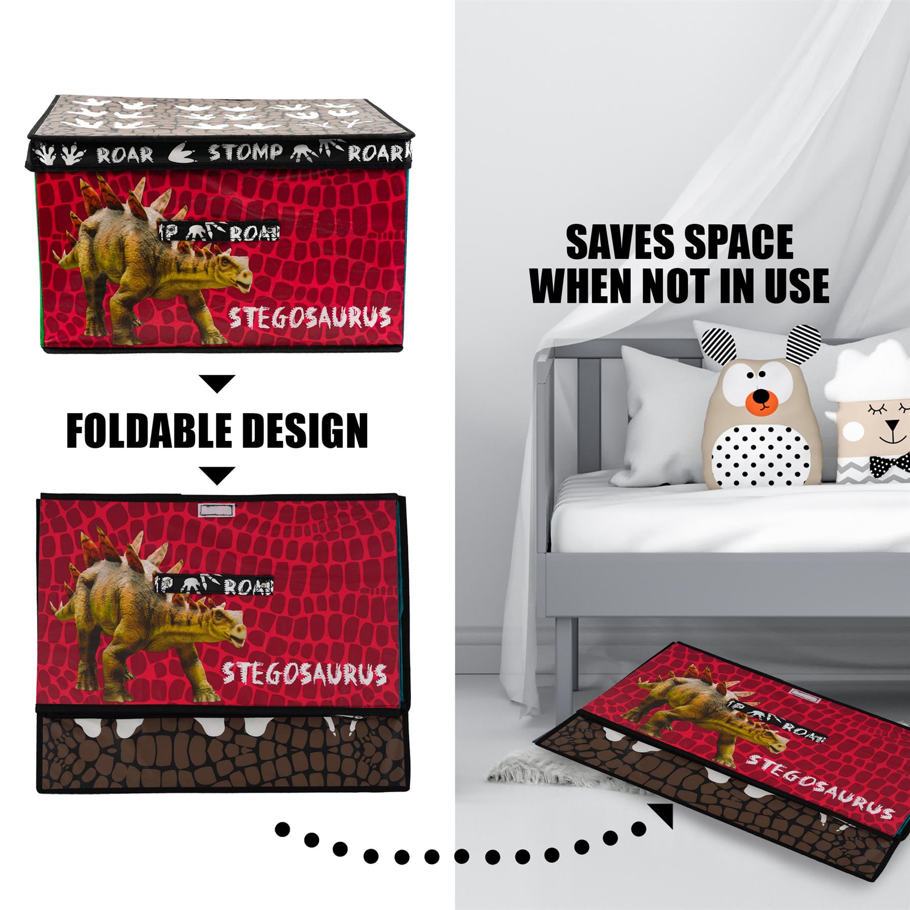 Dino Large Storage Box by The Magic Toy Shop - The Magic Toy Shop