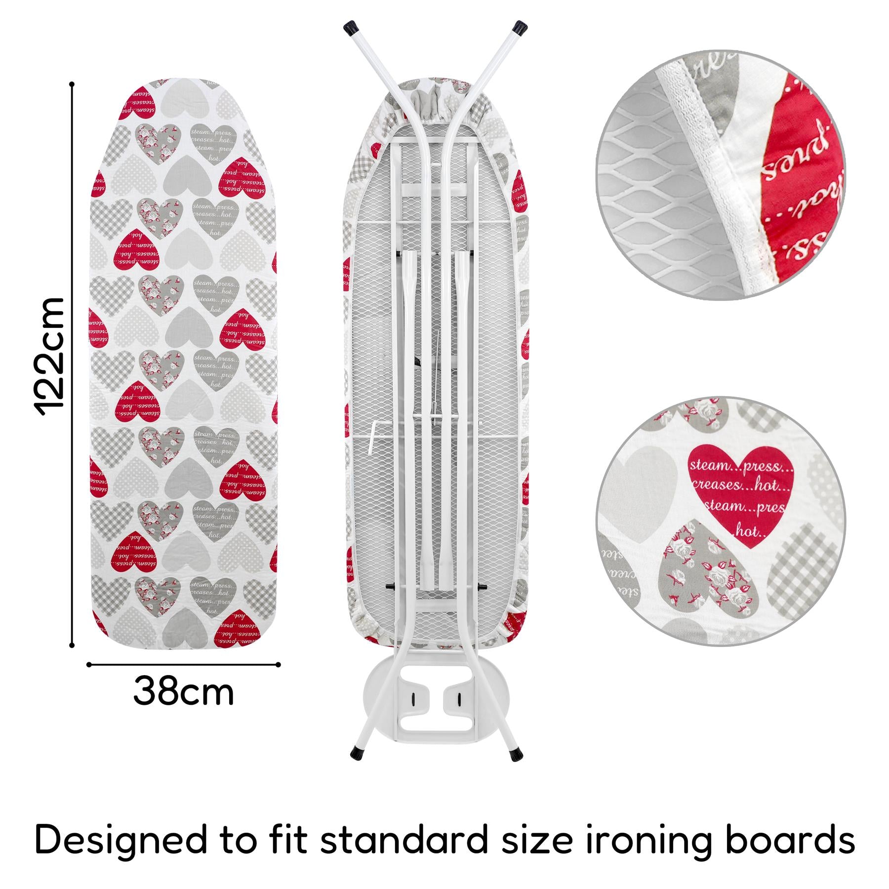 Ironing Board Cover (122 x 38 cm) by GEEZY - The Magic Toy Shop
