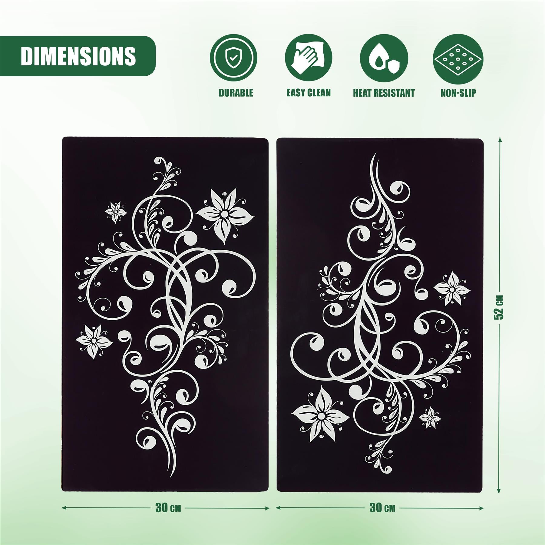 Black Glass Cutting Boards by Geezy - The Magic Toy Shop