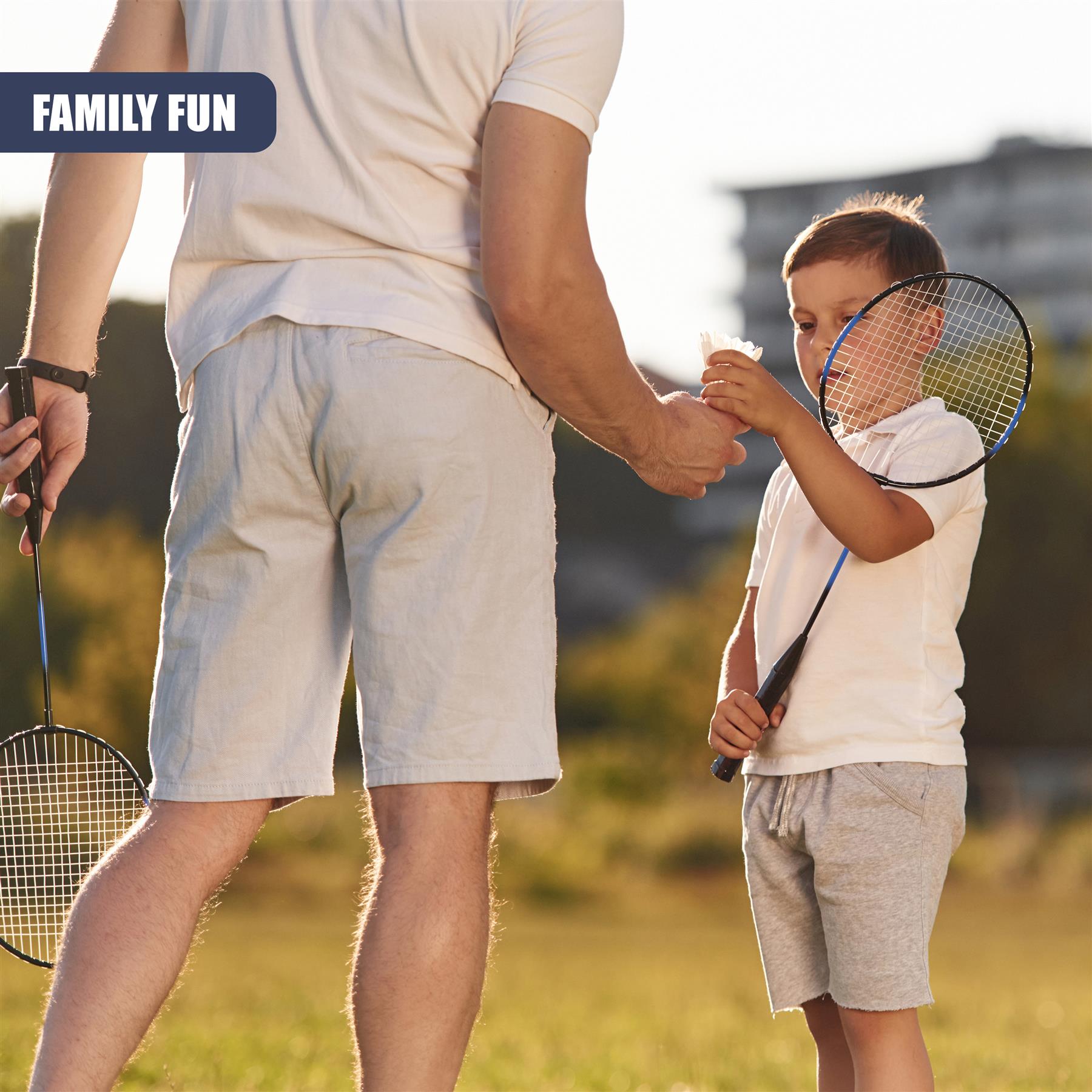 2-in-1 Complete Badminton and Volleyball Set by The Magic Toy Shop - The Magic Toy Shop