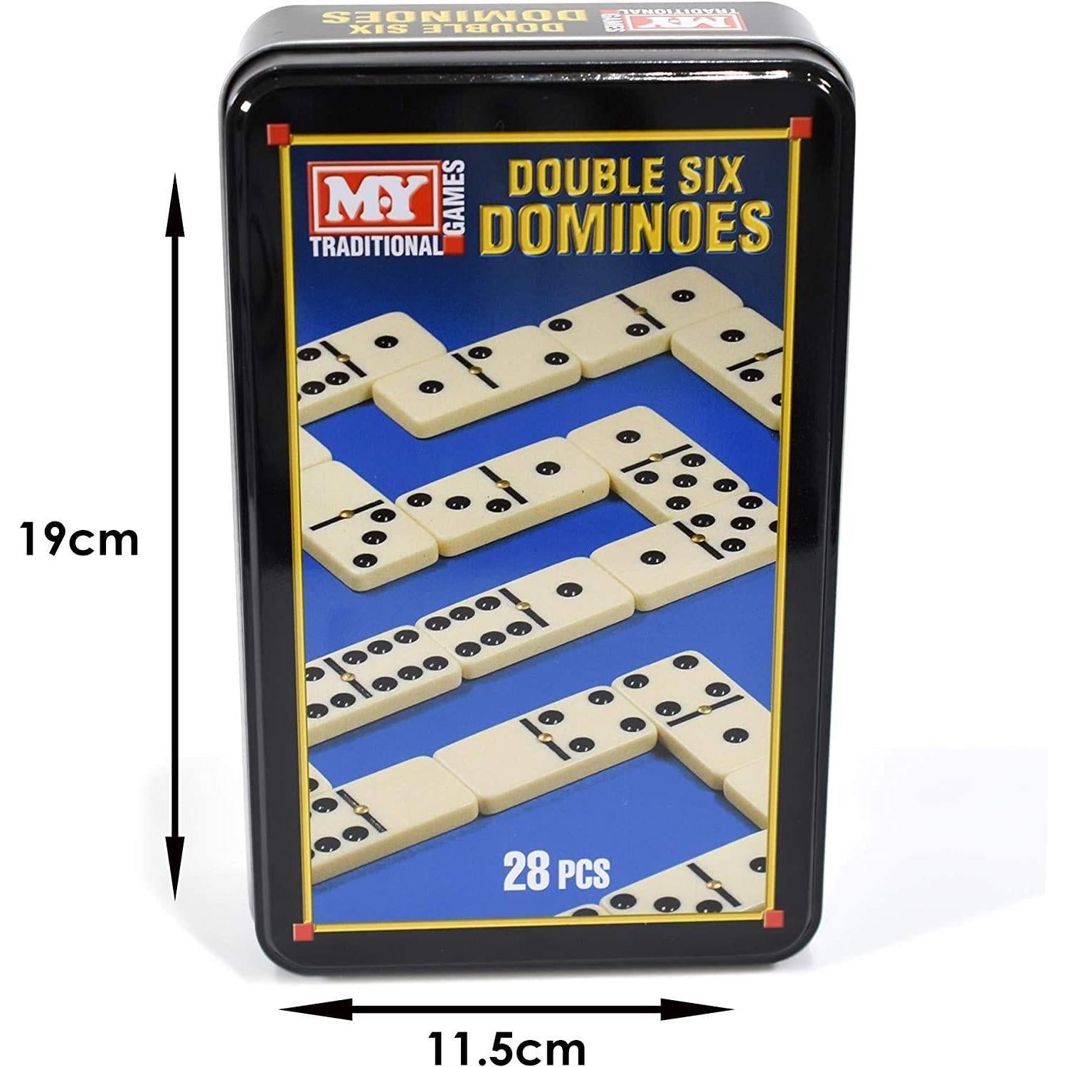 Double Six Classic Dominoes Set by M.Y - The Magic Toy Shop
