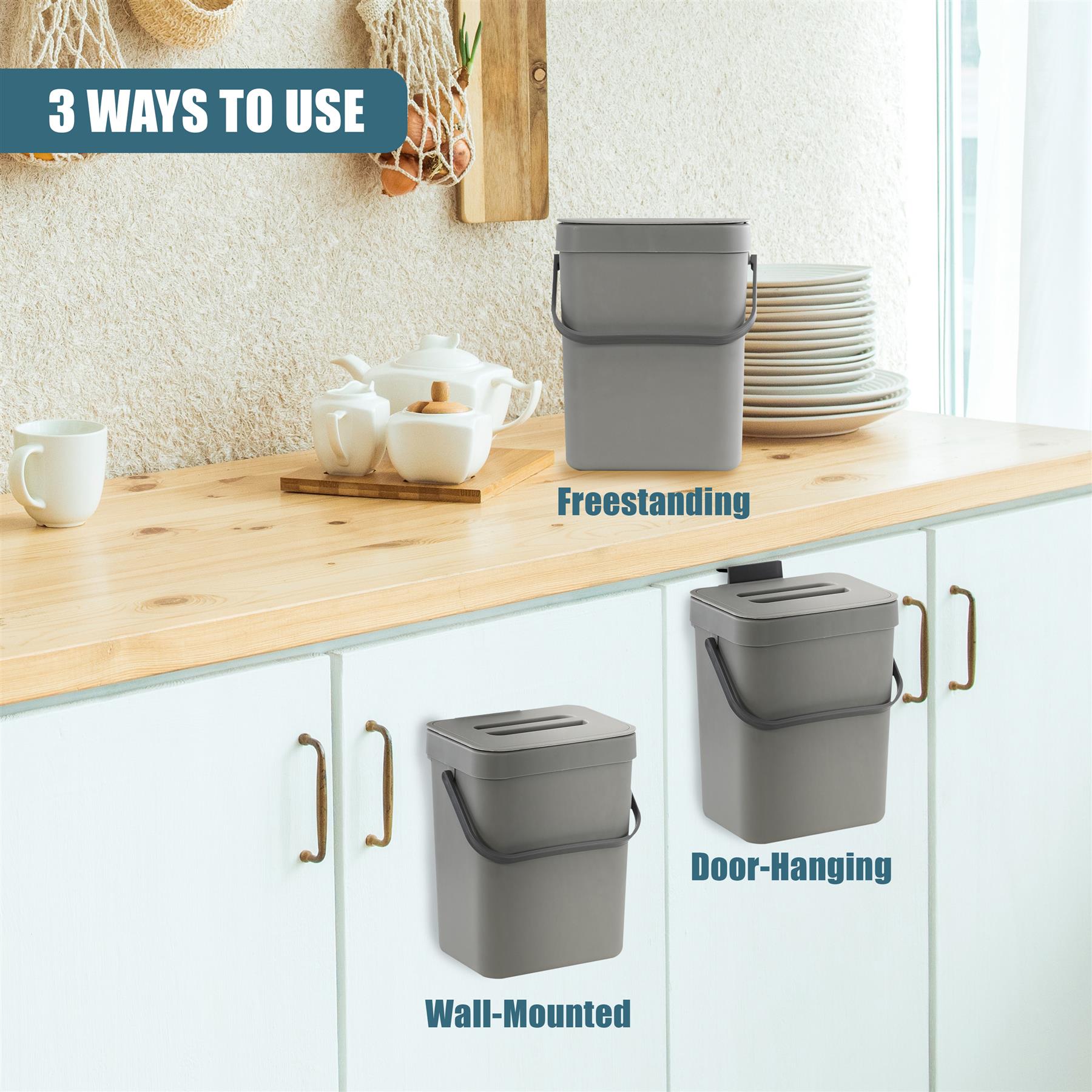 Hanging Waste Bin 3L