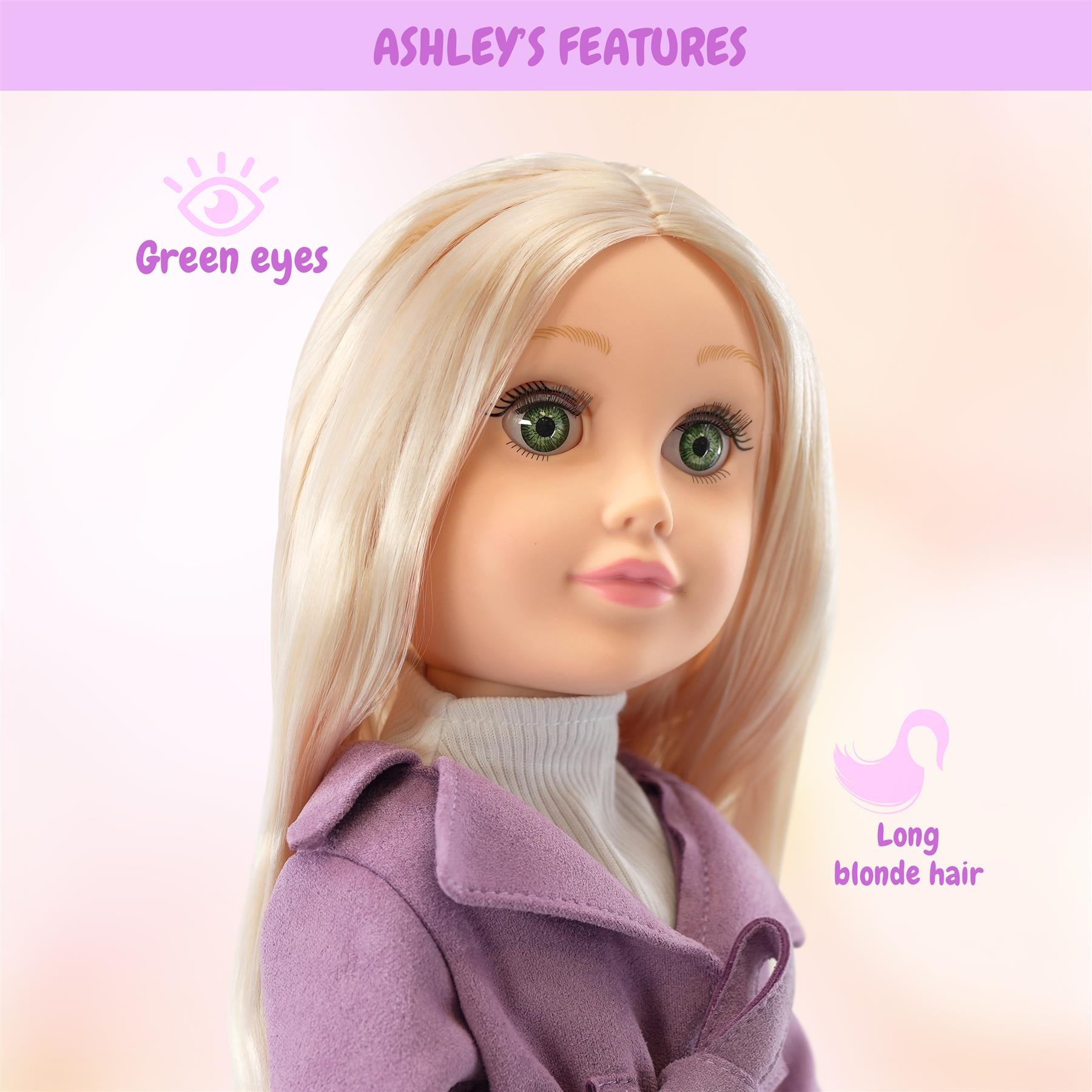 BiBi Fashion Doll "ASHLEY" (47 cm / 18") by BiBi Doll - The Magic Toy Shop
