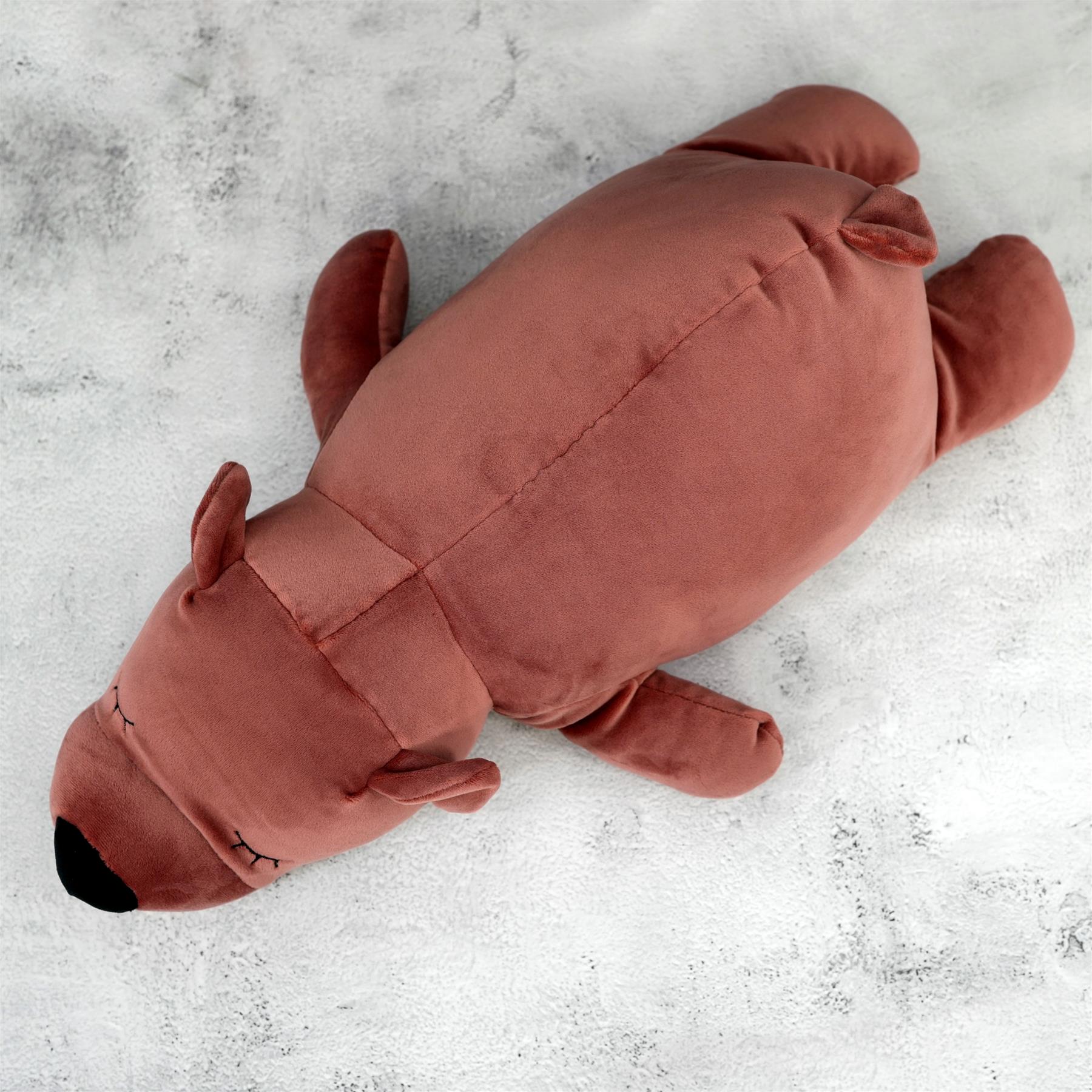 20” Super-Soft Bear Plush Pillow Toy by The Magic Toy Shop - The Magic Toy Shop