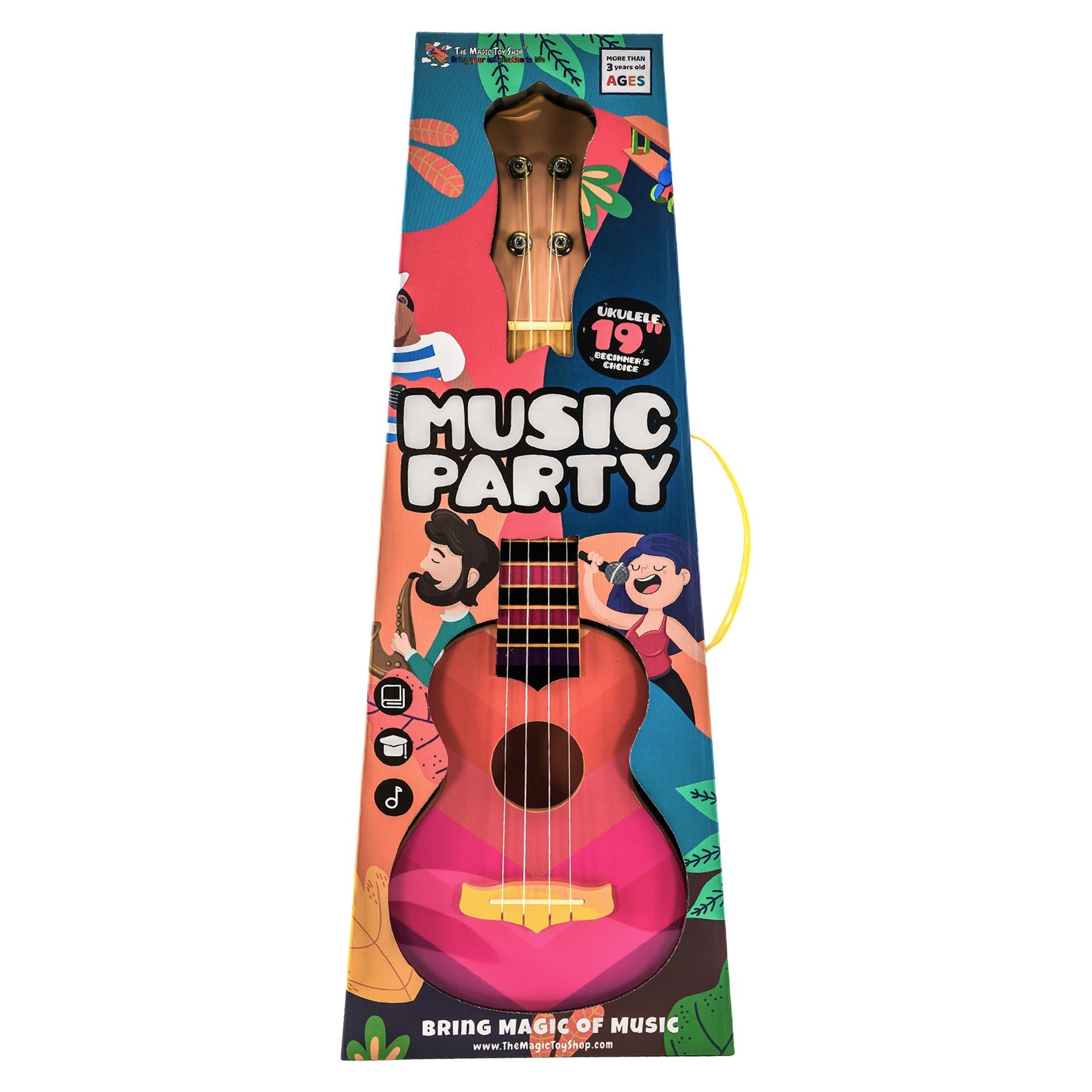 Ukulele 4 Strings Musical Instrument by The Magic Toy Shop - The Magic Toy Shop