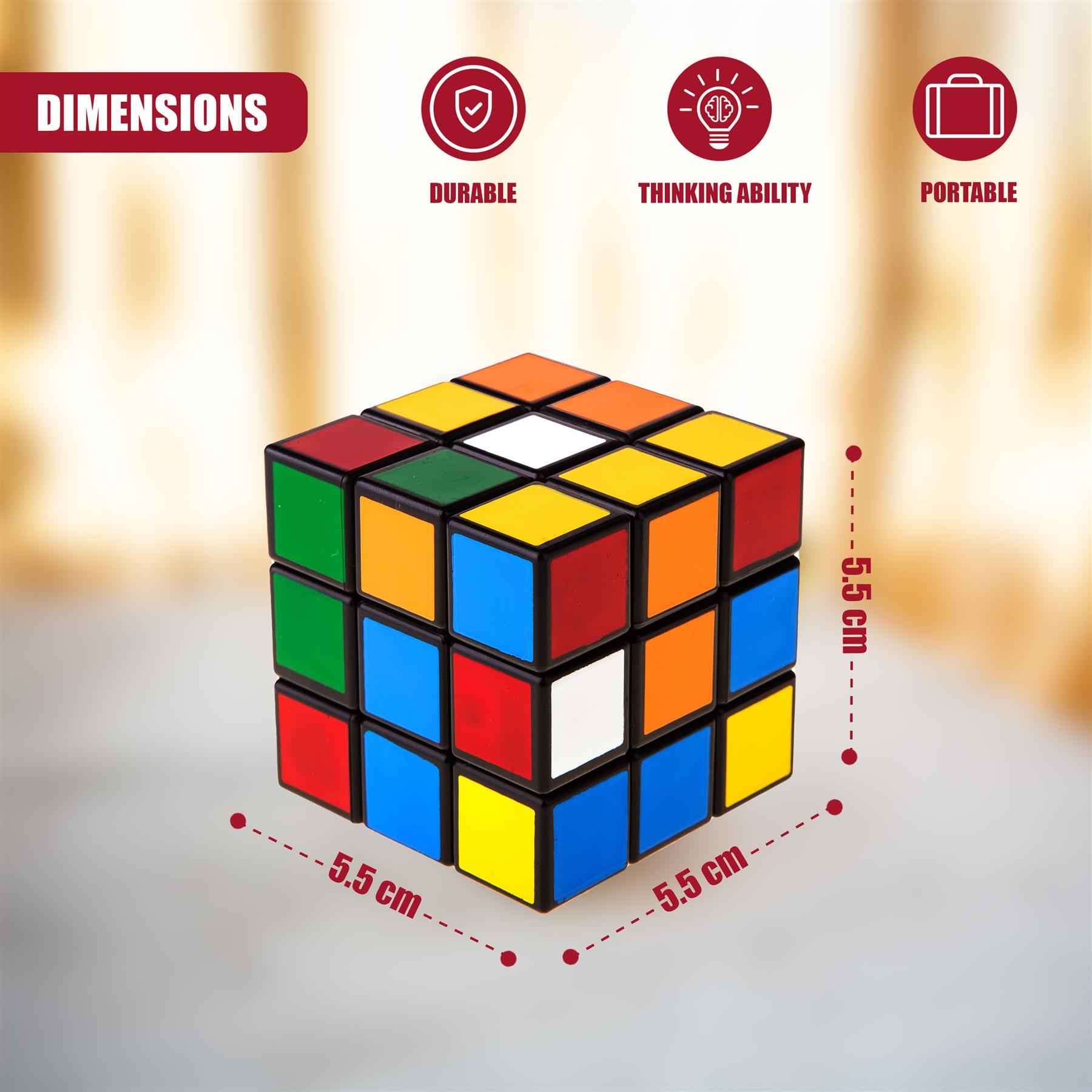 Set of 12 Puzzle Cubes