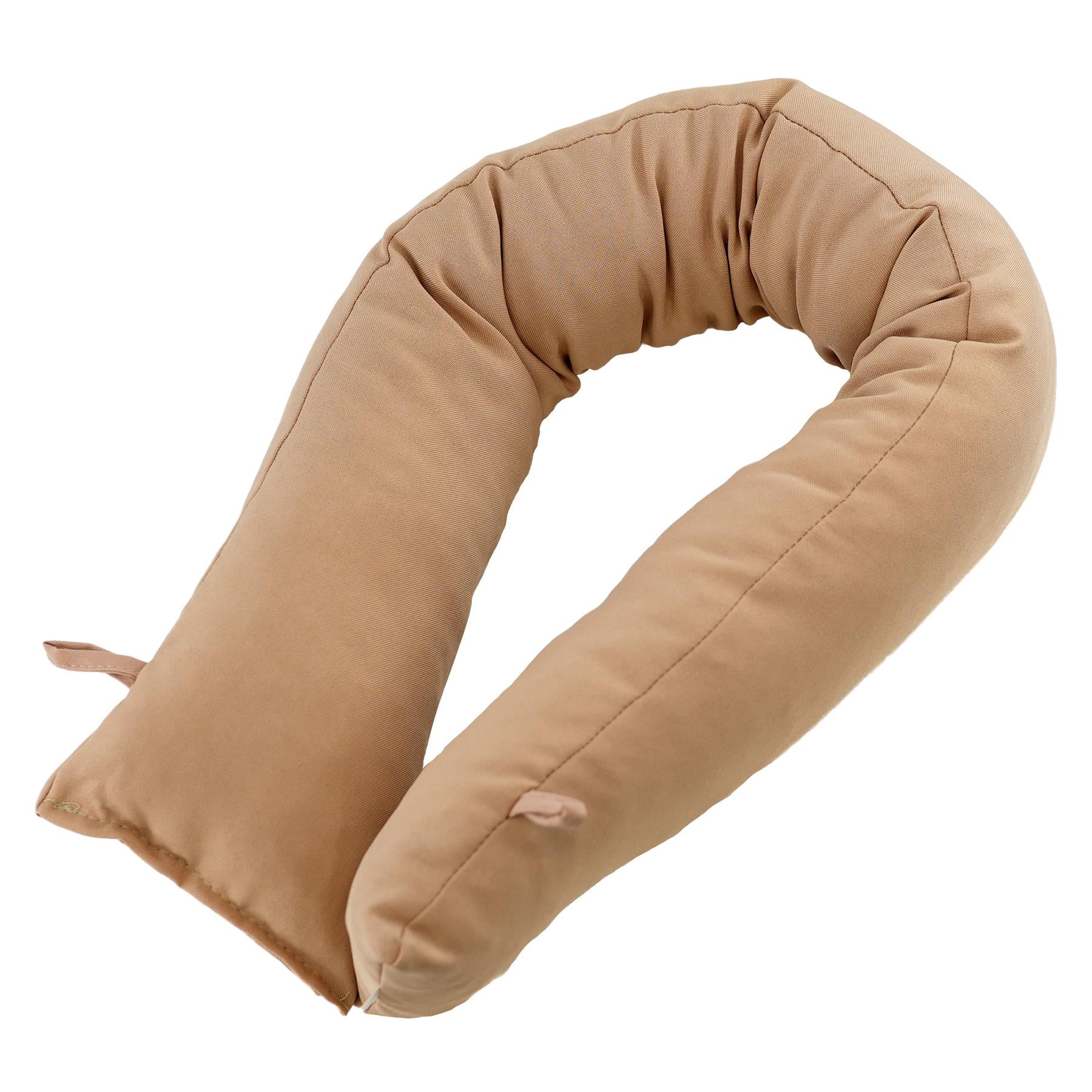 Plain Fabric Beige Draught Excluder by GEEZY - The Magic Toy Shop