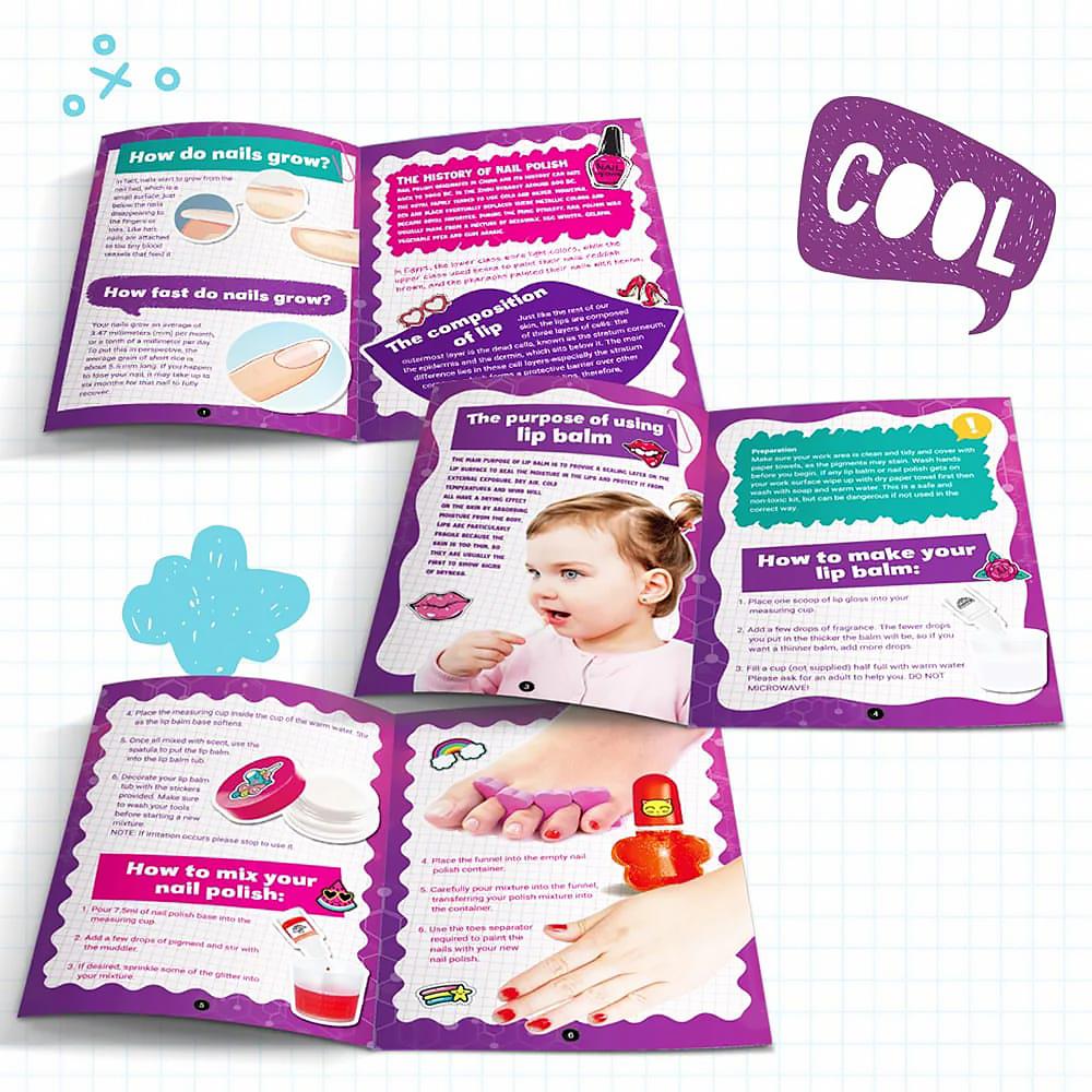 Nail Polish and Lip Balm Making Kit for Girls by The Magic Toy Shop - The Magic Toy Shop