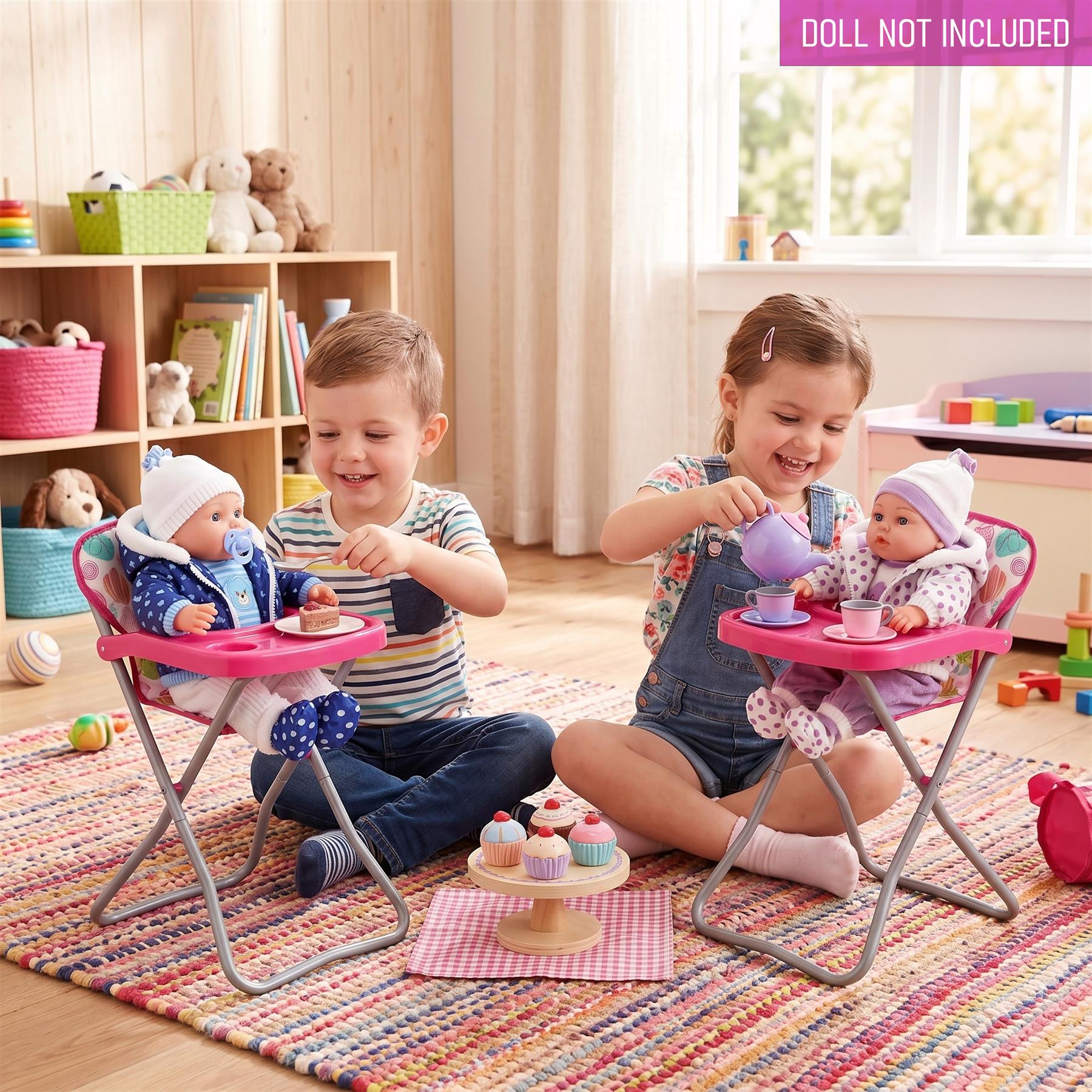 Doll's Folding High Chair