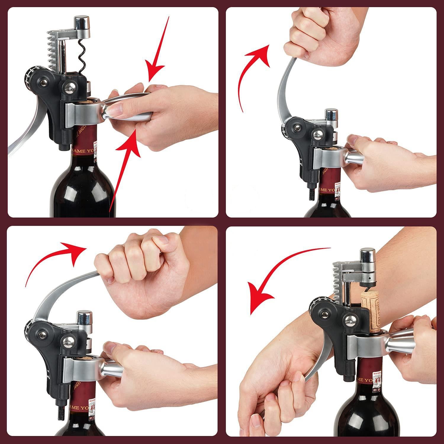 Wine Bottle Opener Set by Geezy - The Magic Toy Shop