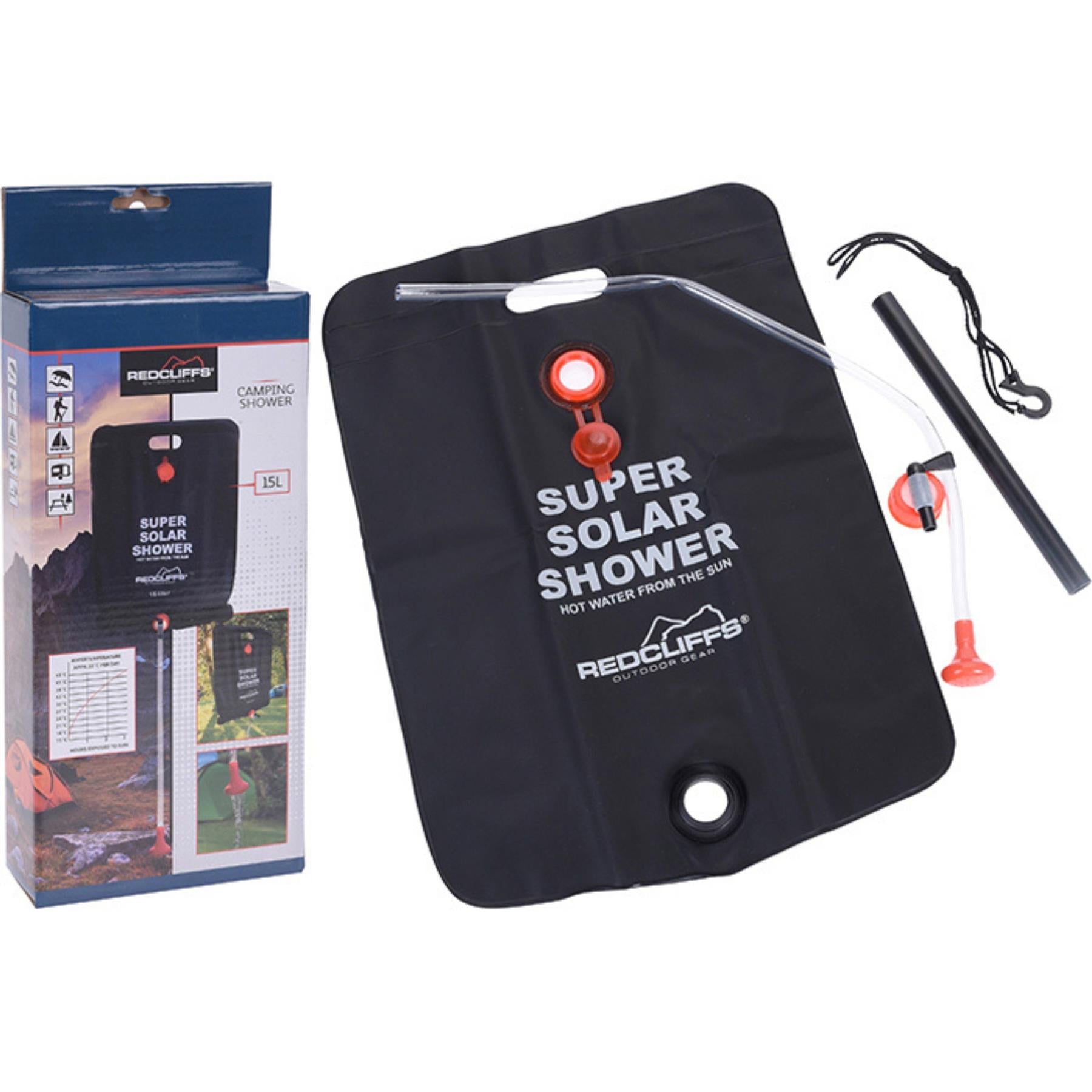 Solar Portable Hanging Shower Bag by Geezy - The Magic Toy Shop