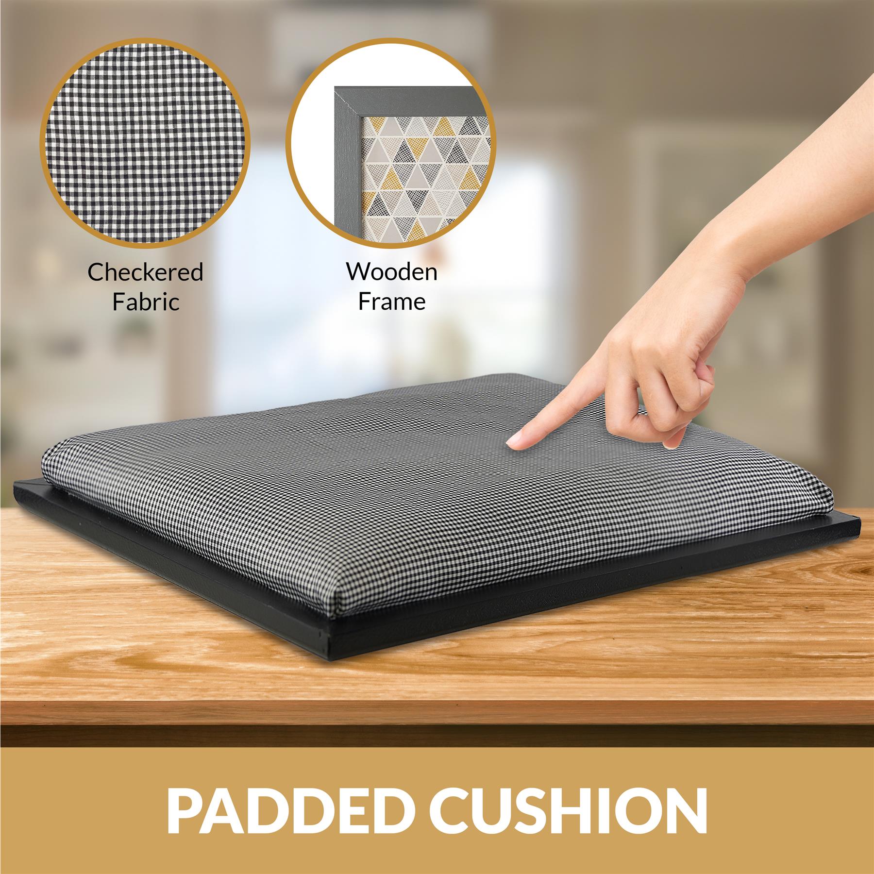 Smile and Be Happy Lap Tray With Bean Bag Cushion by Geezy - The Magic Toy Shop