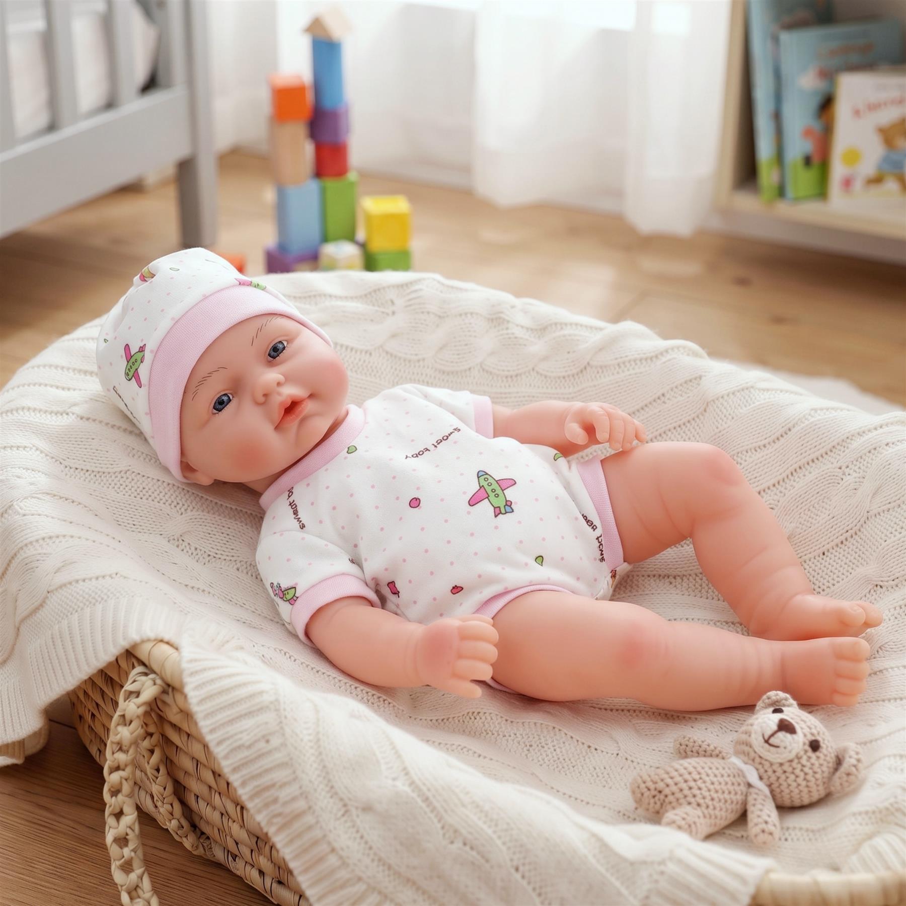 BiBi Anatomically Correct Girl Doll (36 cm / 14")
