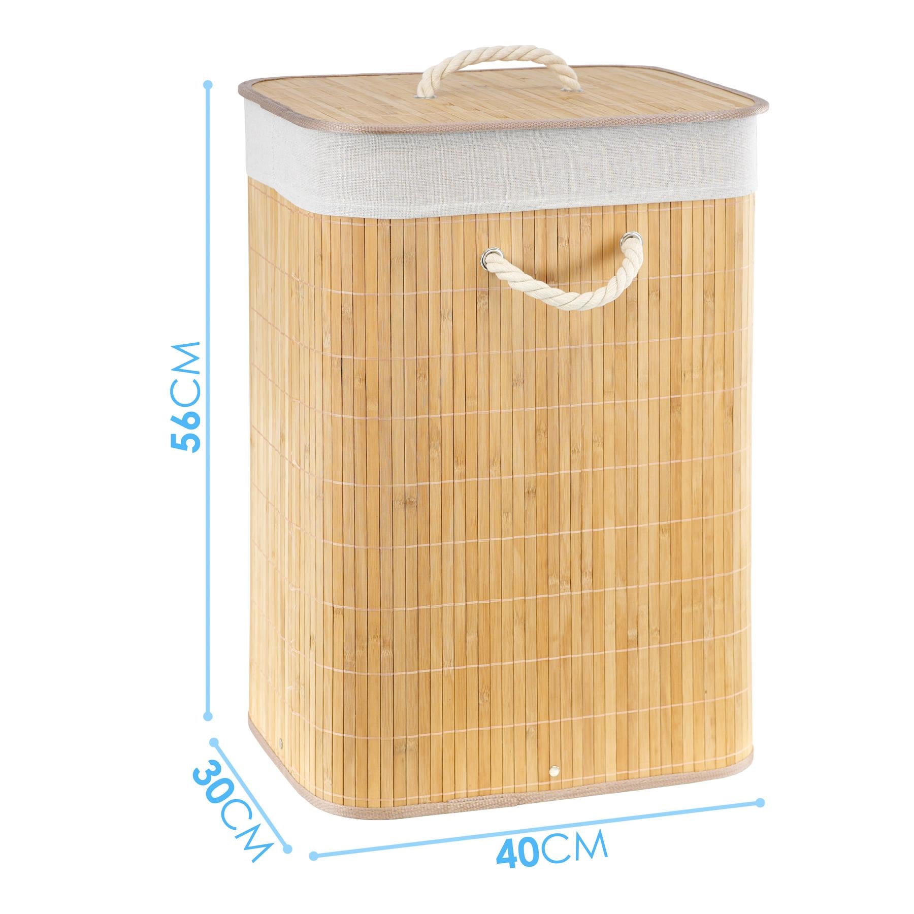 Bamboo Laundry Basket by GEEZY - The Magic Toy Shop