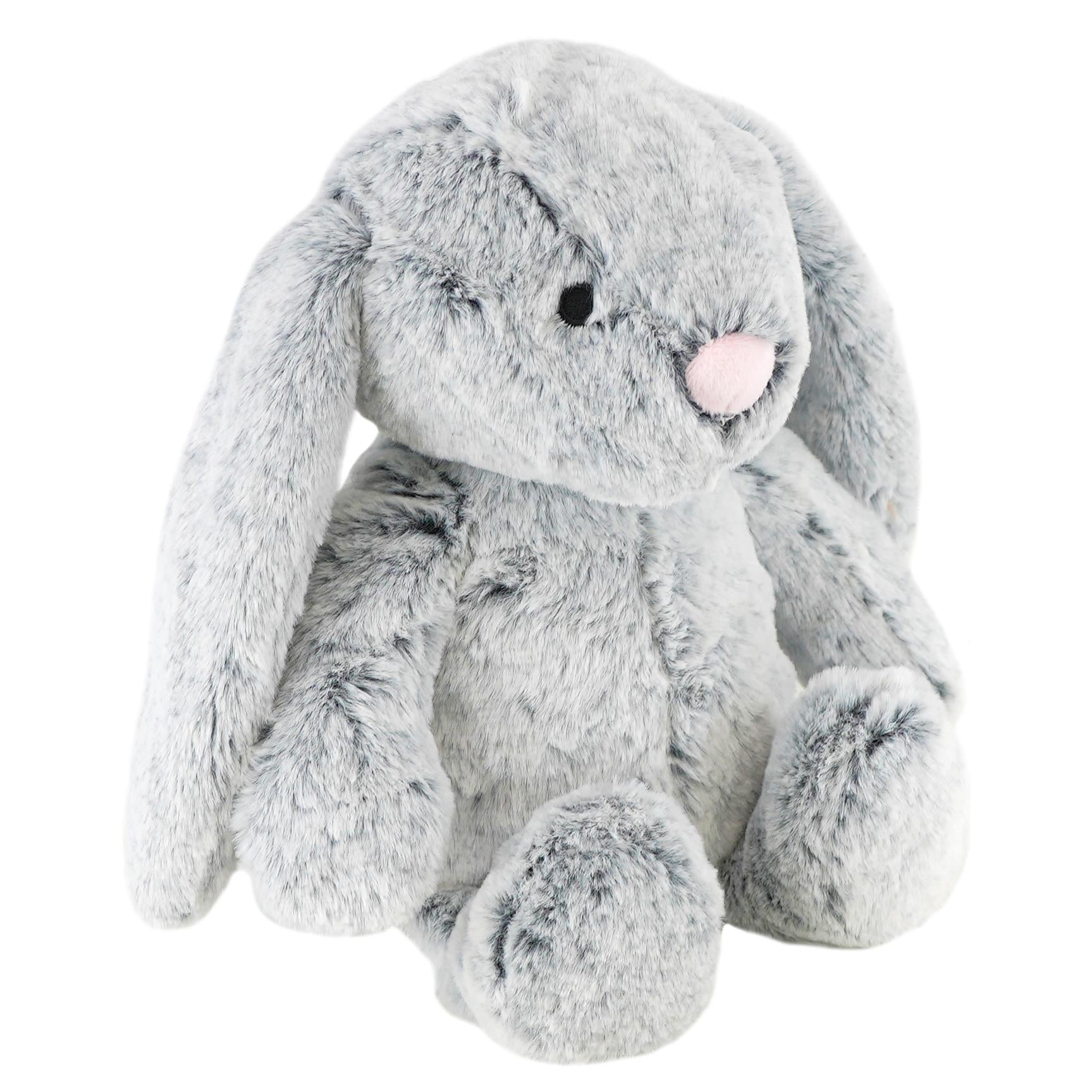 10" Plush Super Soft Grey Rabbit Cuddly Toy by The Magic Toy Shop - The Magic Toy Shop