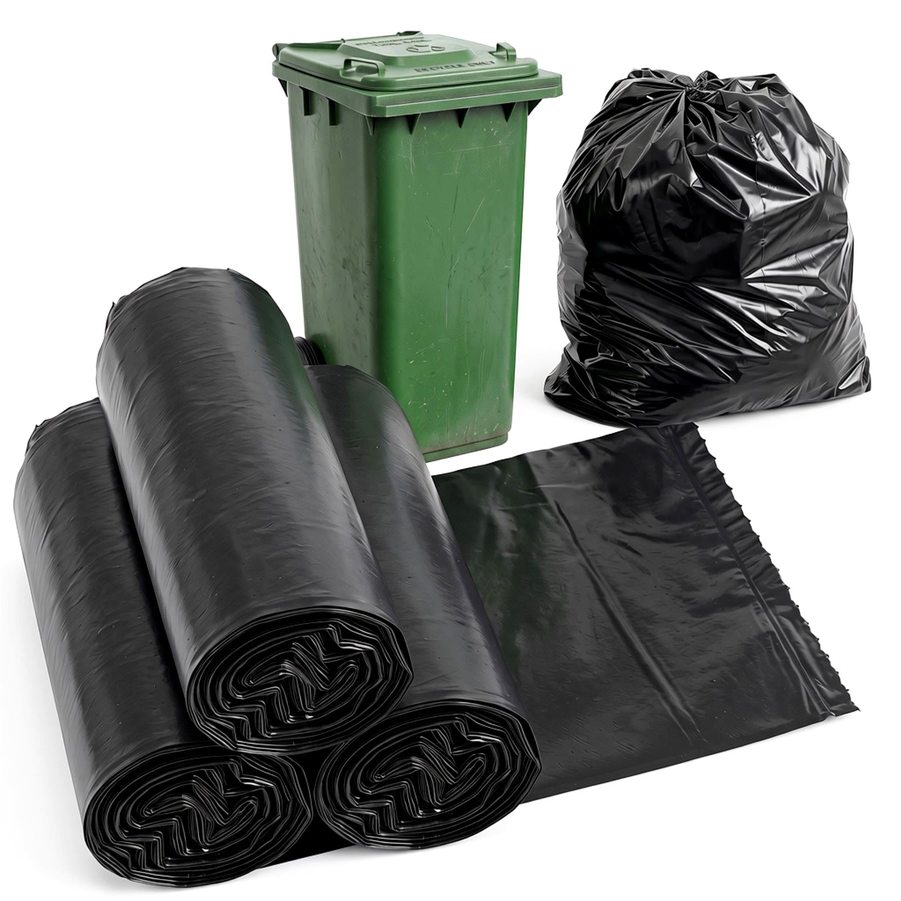 Black Bin Bags