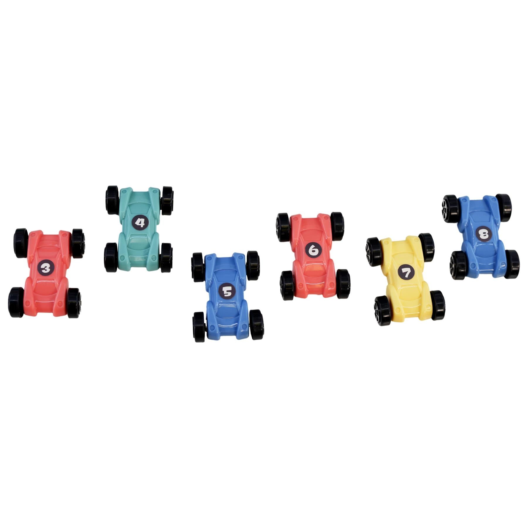 Click Clack Spiral Tower Playset with 6 Mini Cars by The Magic Toy Shop - The Magic Toy Shop