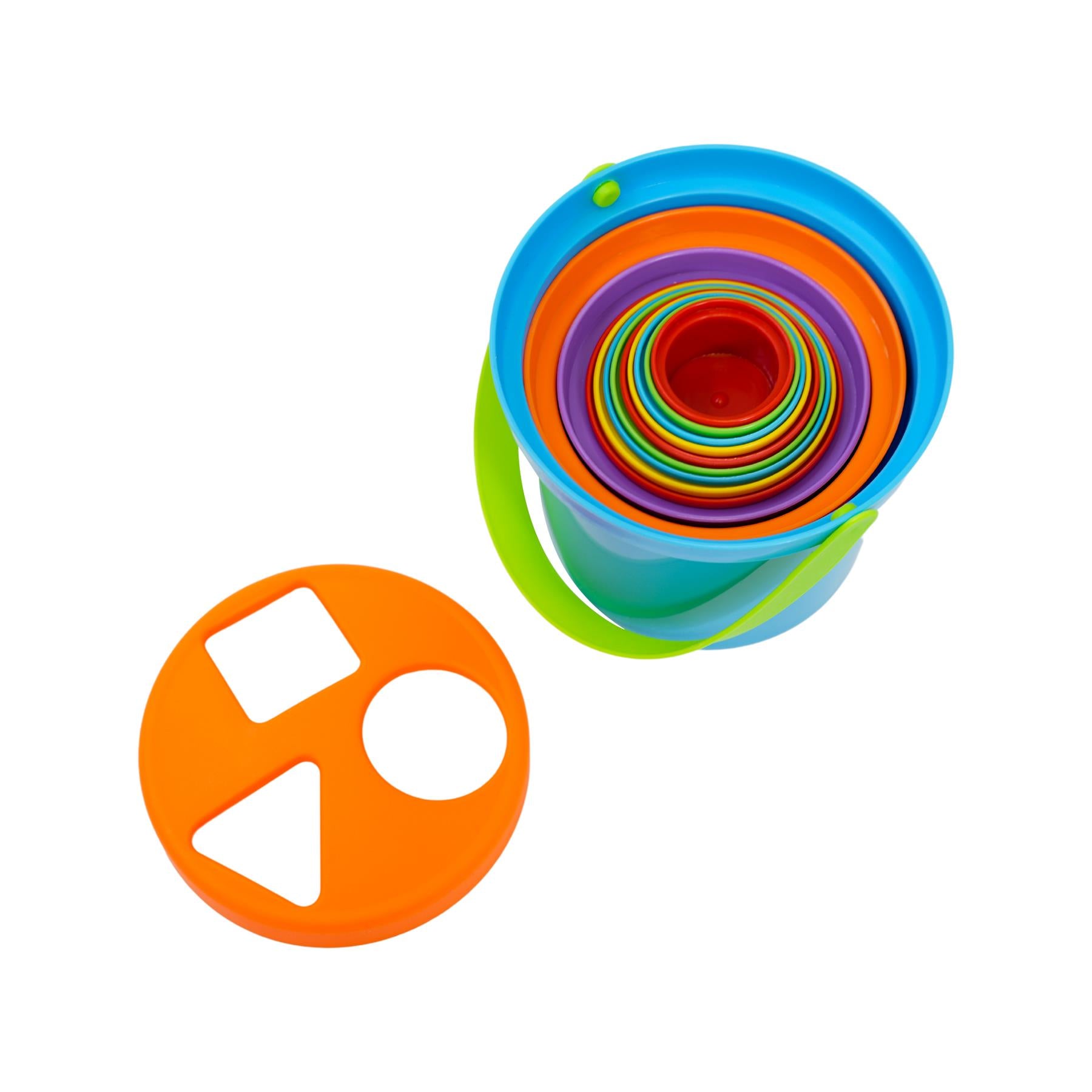 Gerry the Giraffe Shape Sorting Jumbo Stacking Cups by The Magic Toy Shop - The Magic Toy Shop