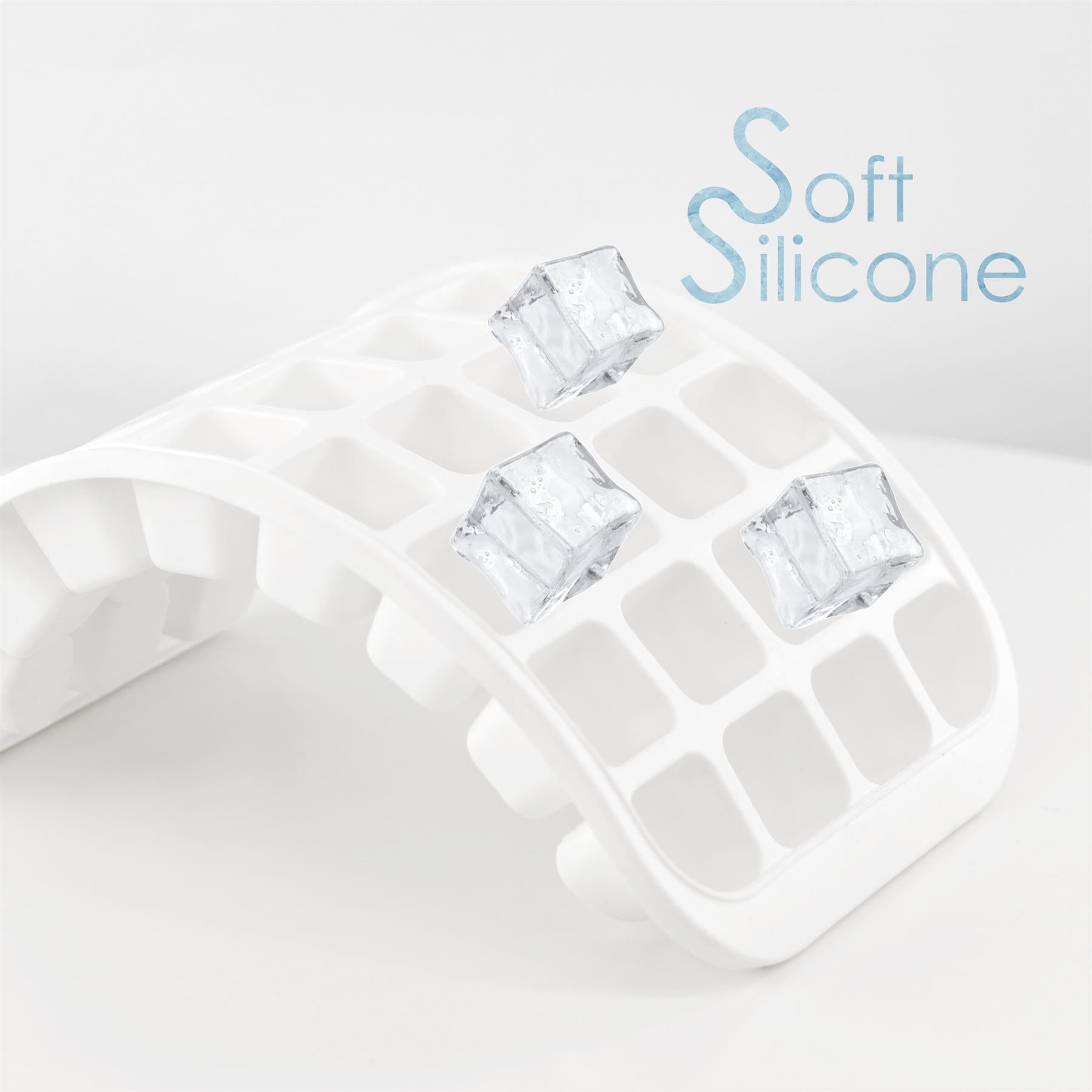 Silicone 32 Ice Cube Mould with Tray by GEEZY - The Magic Toy Shop