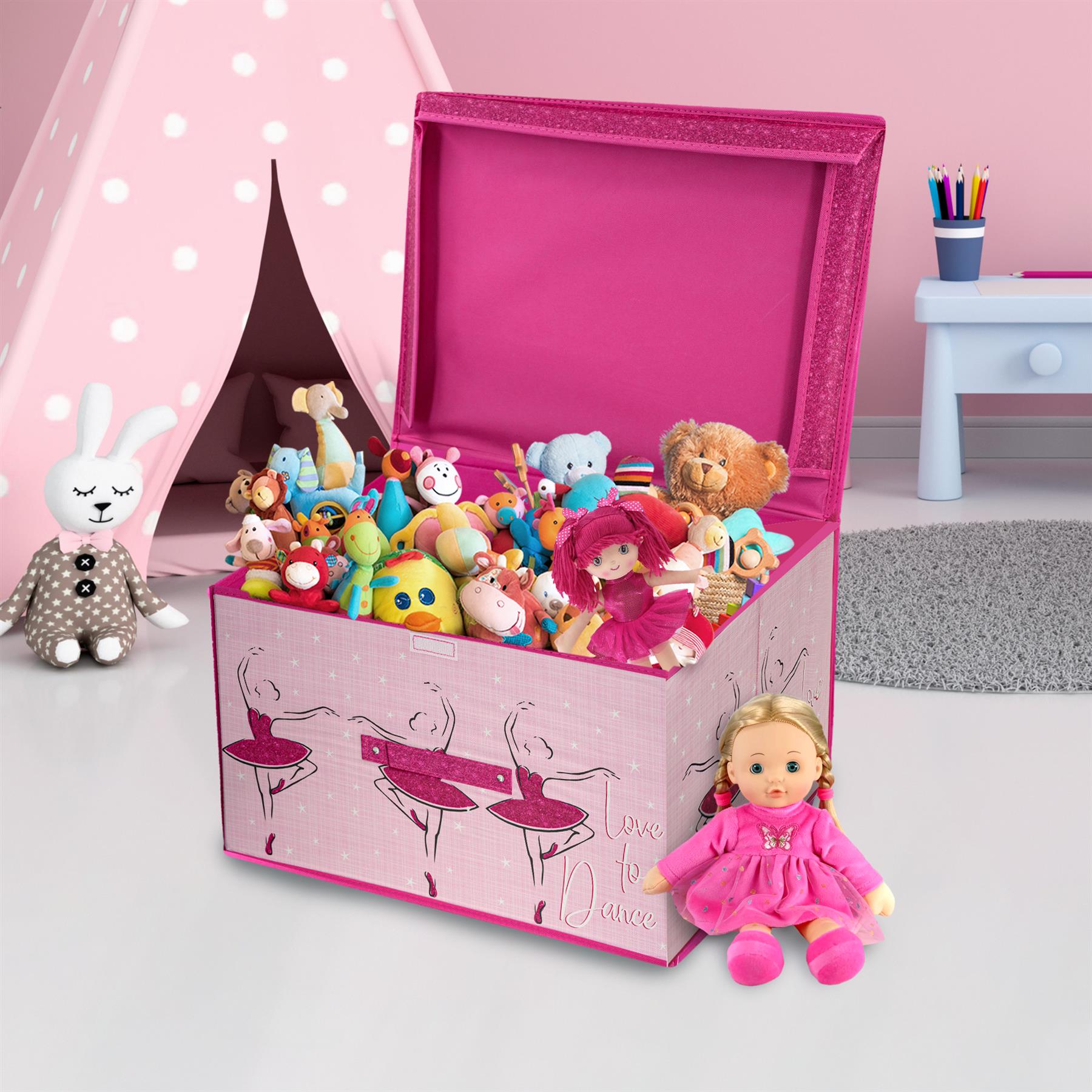 Ballerina Storage Box by The Magic Toy Shop - The Magic Toy Shop