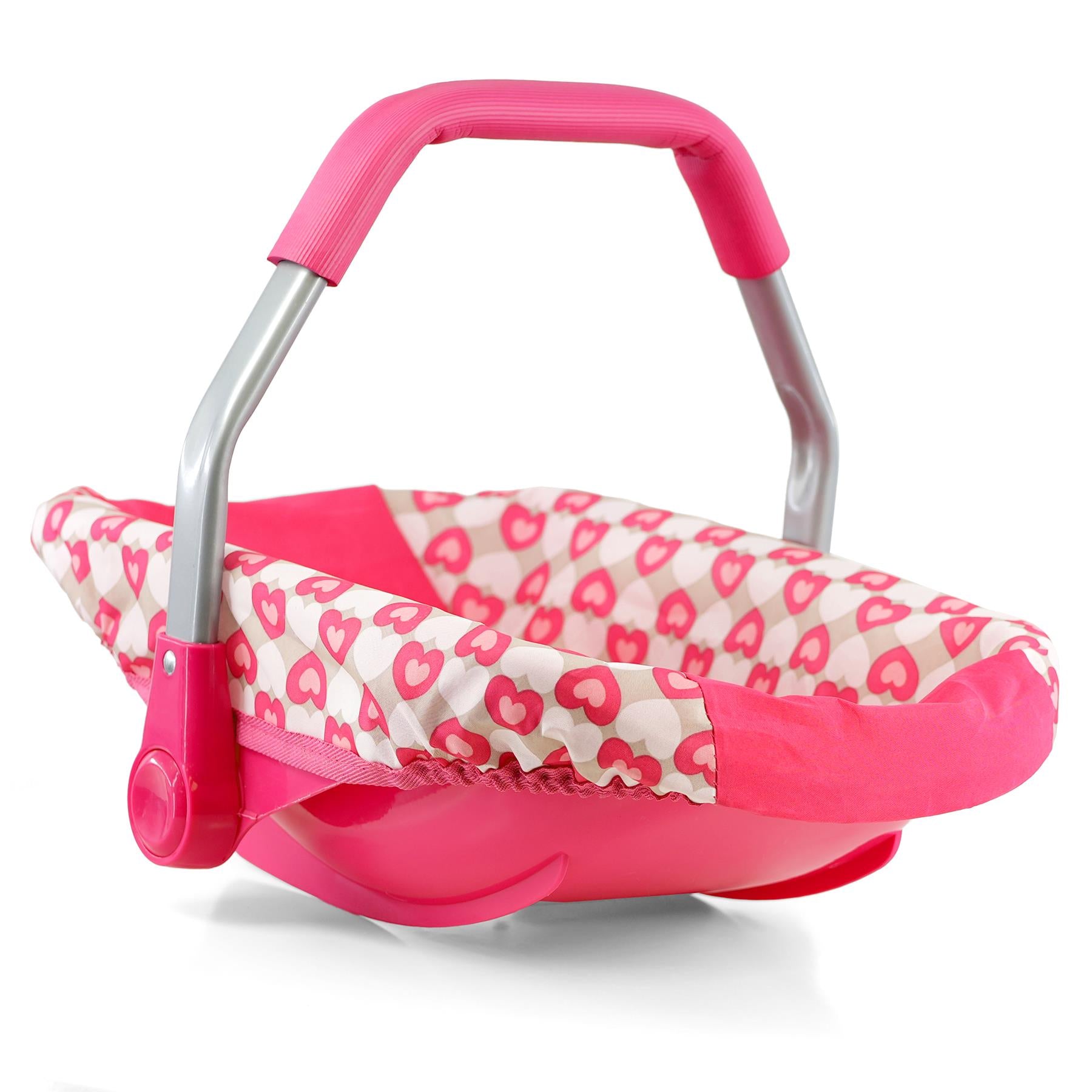 Baby Doll Pink Car Seat by BiBi Doll - The Magic Toy Shop