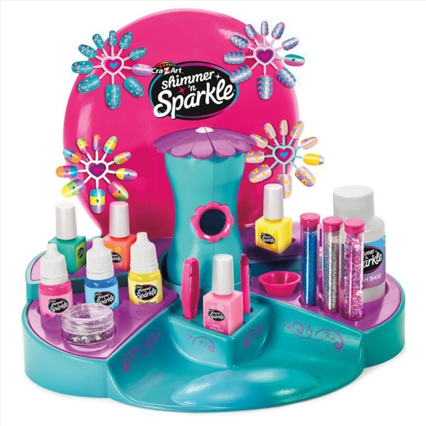 Shimmer N Sparkle Ultimate Designer Nail Art Studio by Cra-Z-Art - The Magic Toy Shop