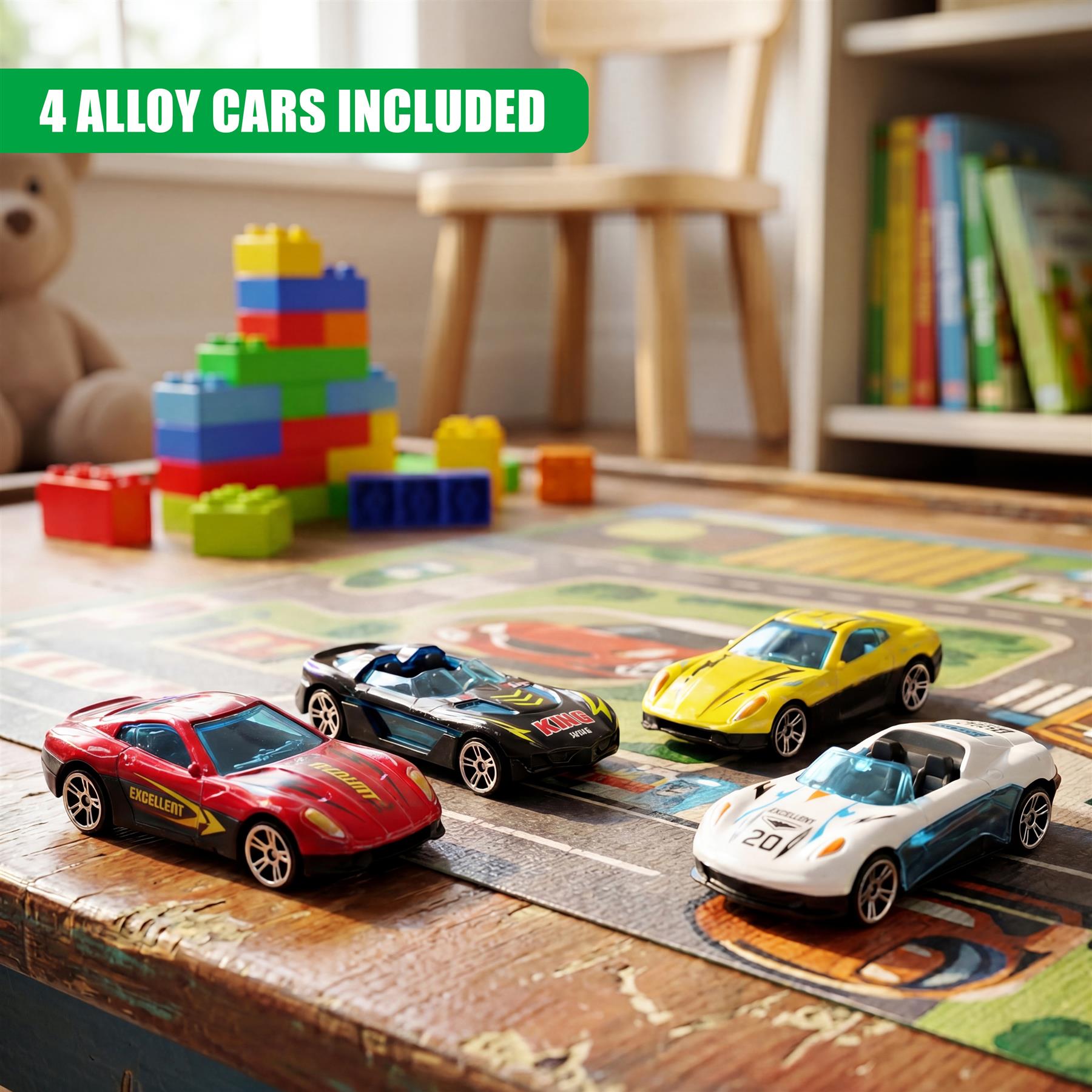 Transport Catapult Truck with 4 Cars
