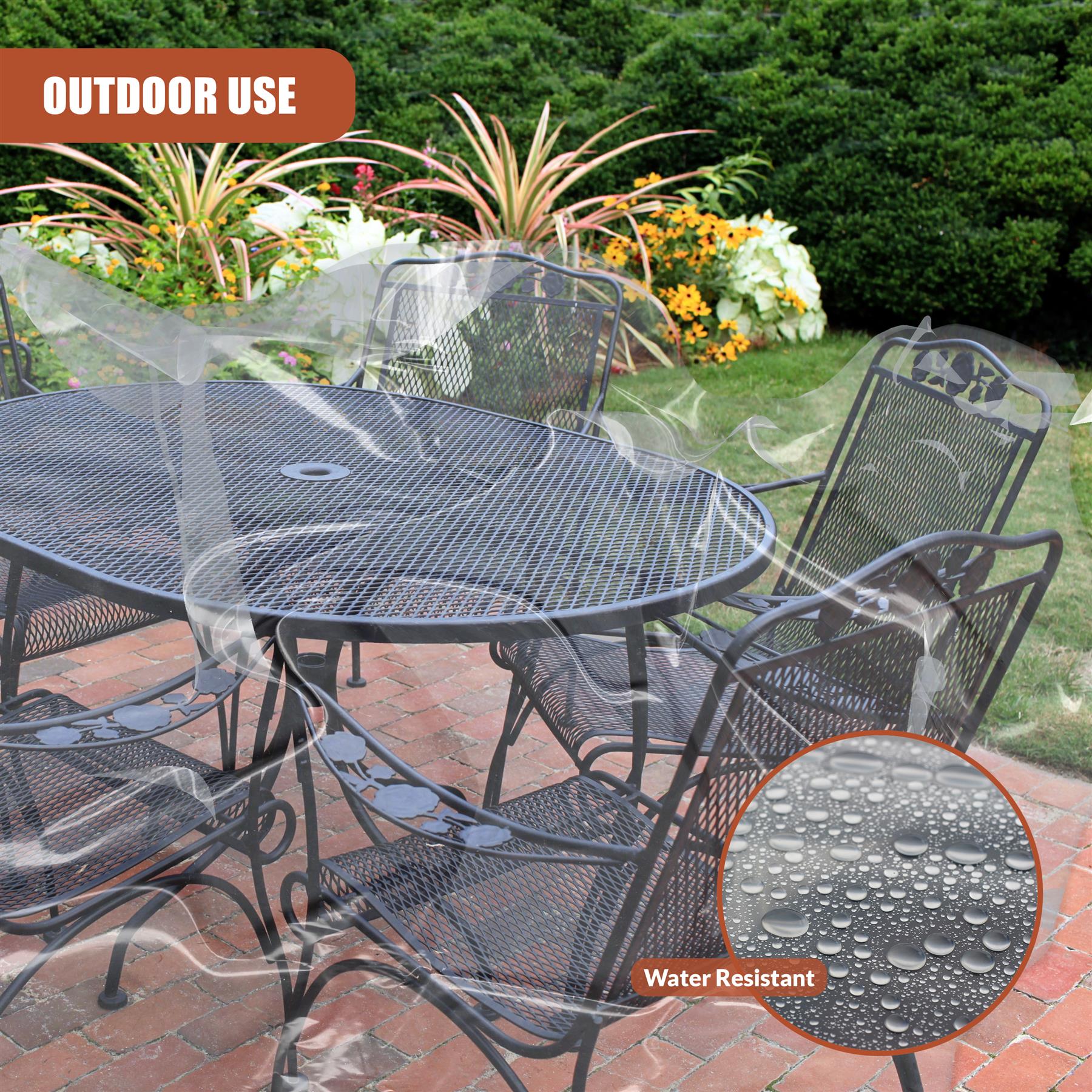 Clear Dust Sheets 4x5m - Set of 5 by GEEZY - The Magic Toy Shop