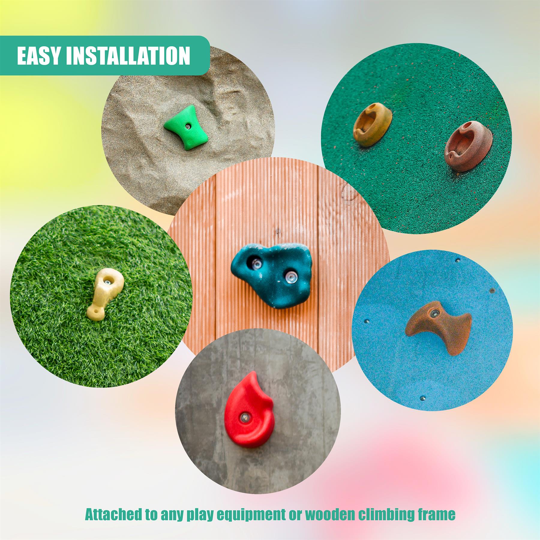 Climbing Stones for Climbing Wall by The Magic Toy Shop - The Magic Toy Shop