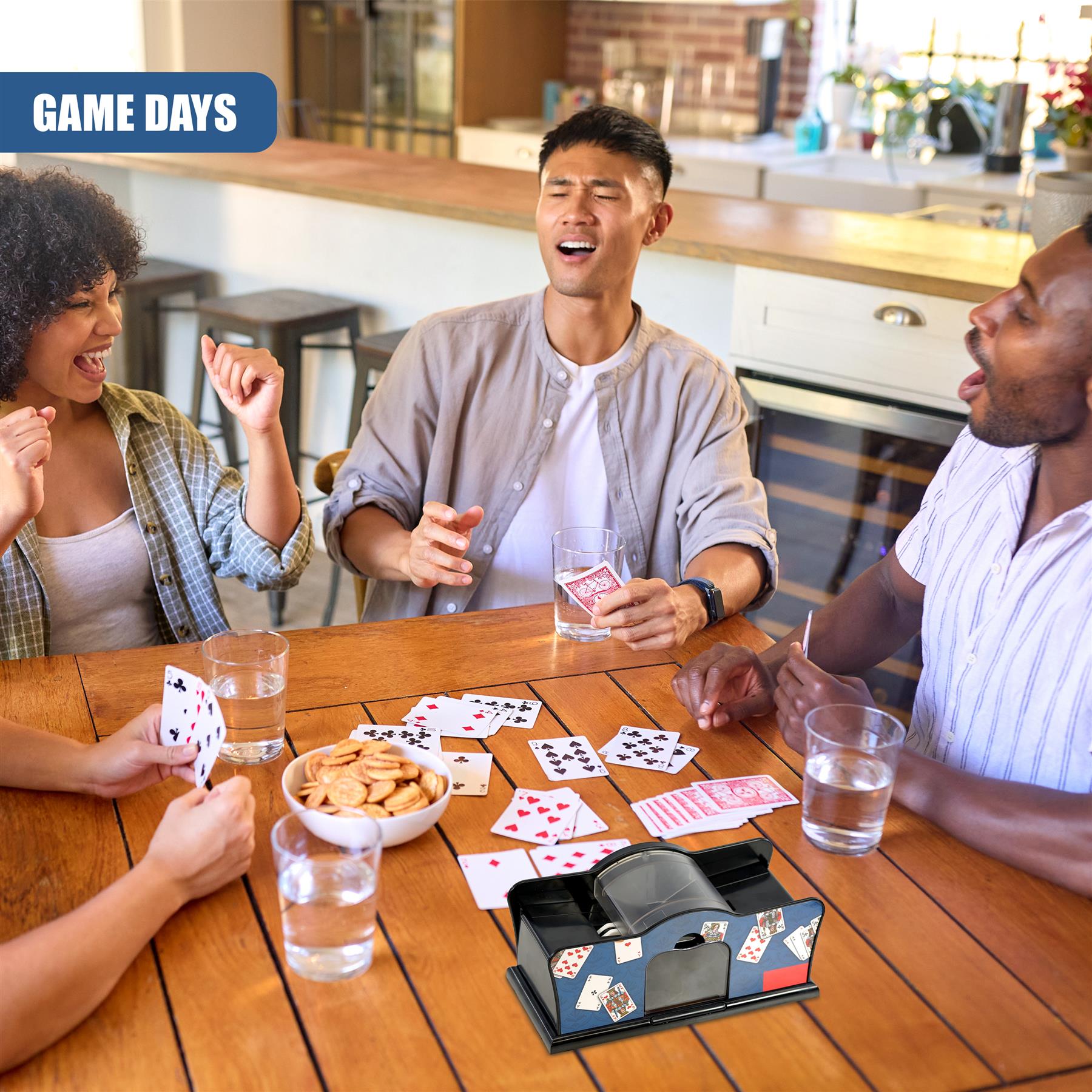 Electric Card Shuffler by The Magic Toy Shop - The Magic Toy Shop