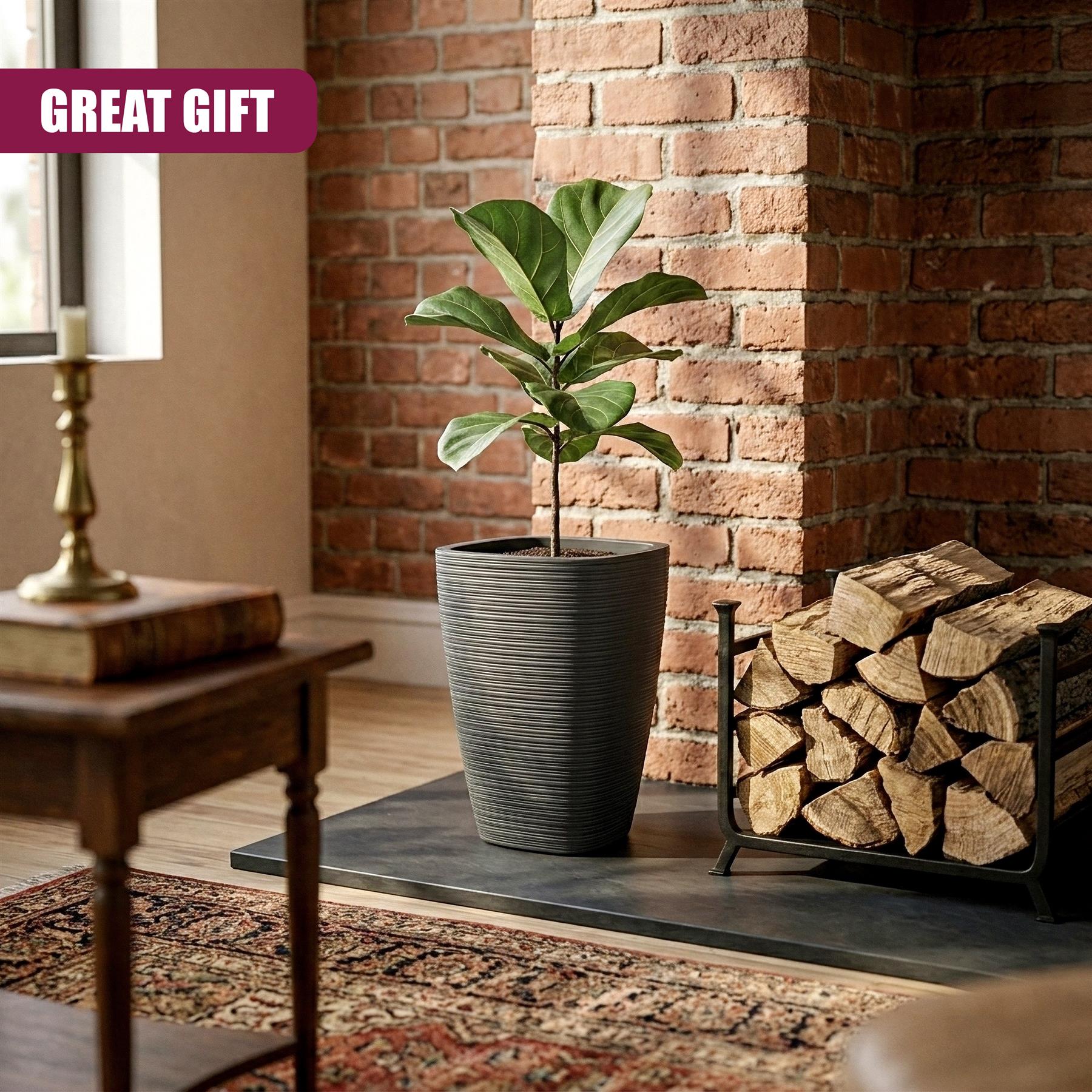 Tall Flower Pot, 43 x 28.9 cm