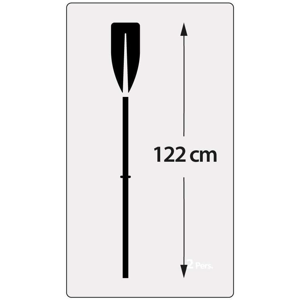 48" Paddles Plastic Ribbed French Oars for Inflatable Boat (Pair) by Geezy - The Magic Toy Shop
