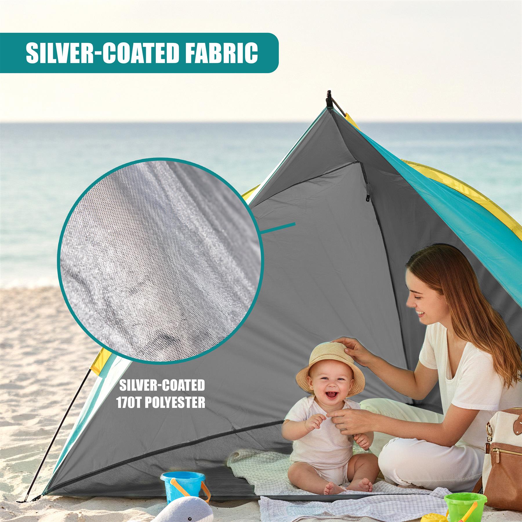 Pop Up Beach Tent