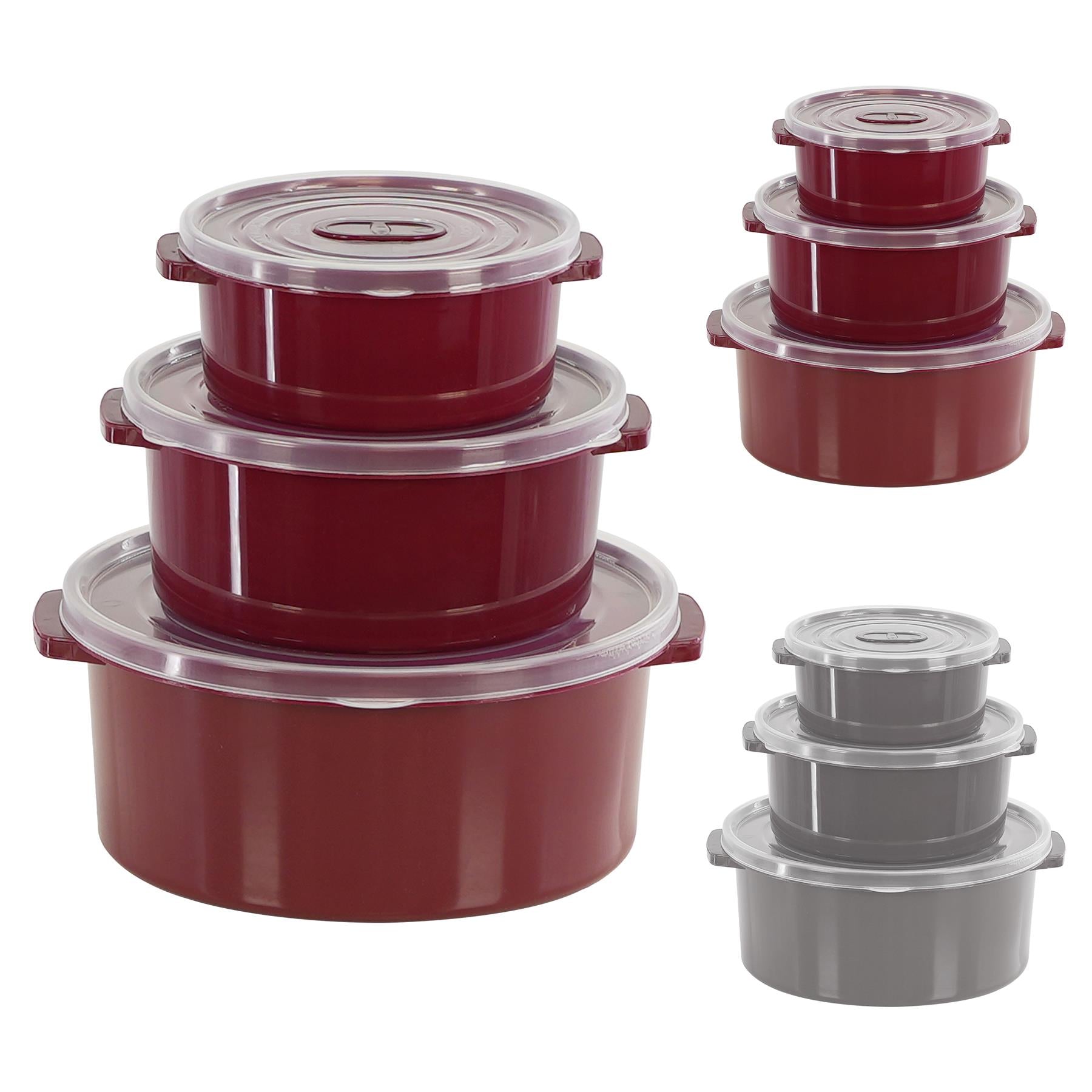 Microwave Bowls with Vented Lids - Set of 3 by GEEZY - The Magic Toy Shop