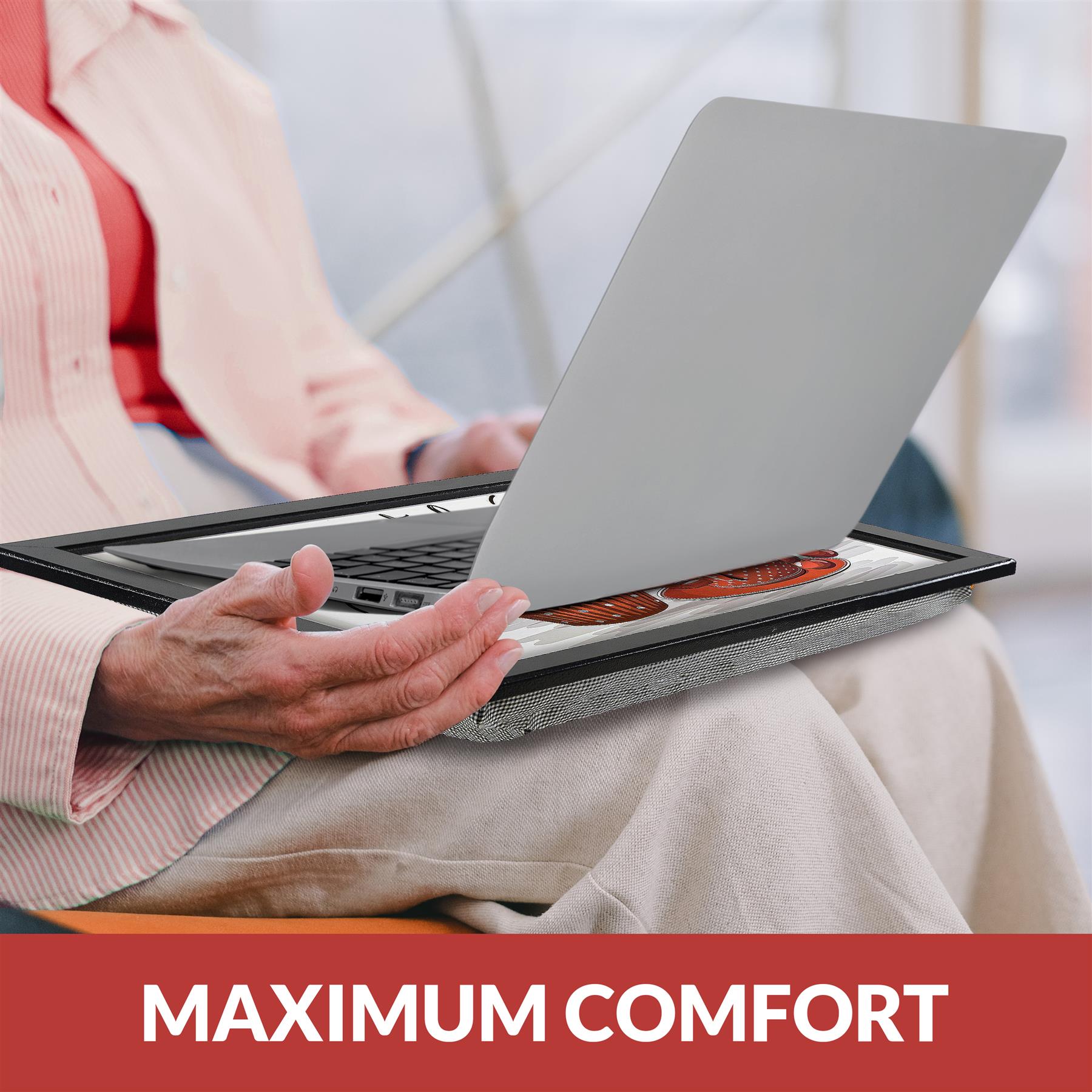 Lap Tray With Bean Bag Cushion (Sweet Day) by The Magic Toy Shop - The Magic Toy Shop