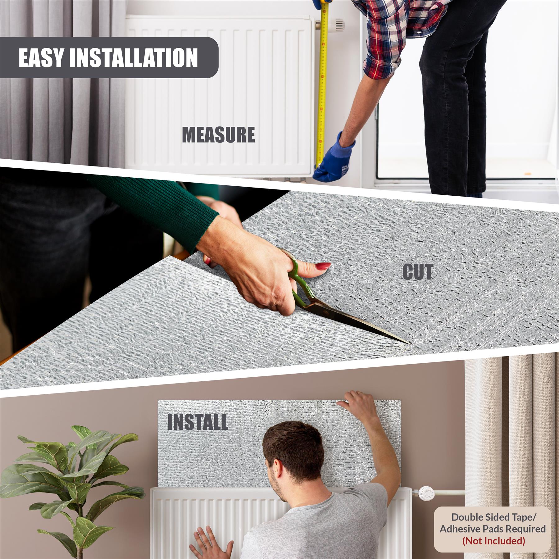 Radiator Foil 50x400 cm by GEEZY - The Magic Toy Shop