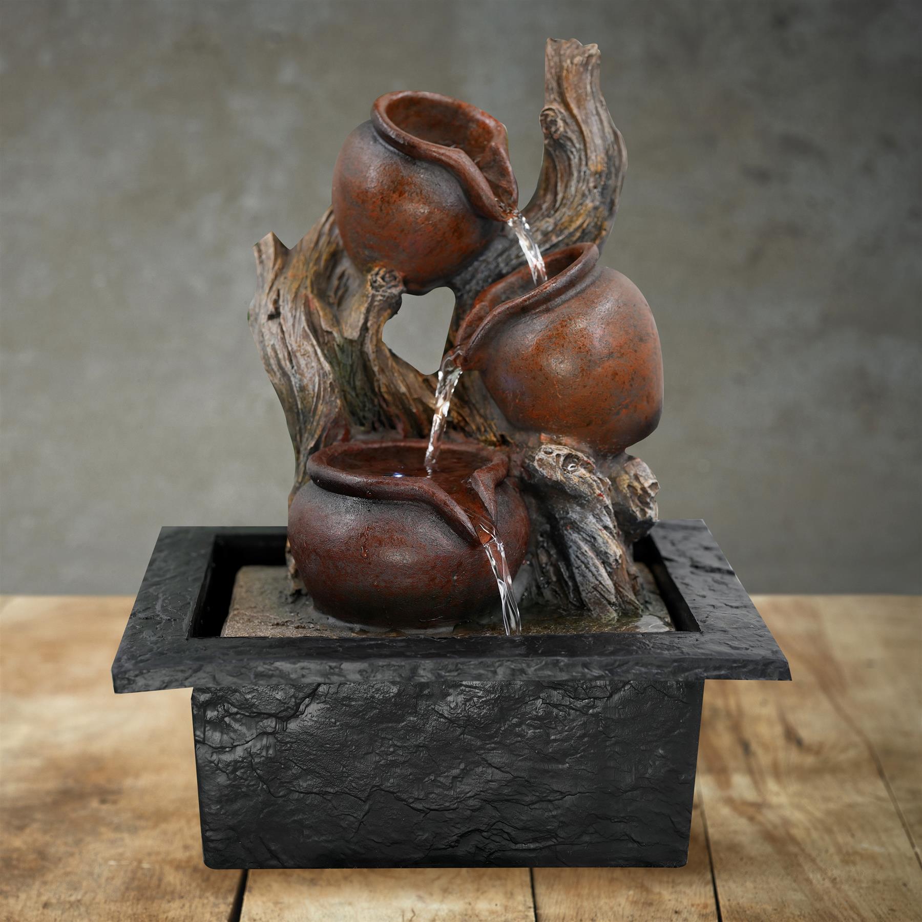 Honey Pots Water Feature Indoor With LED by GEEZY - The Magic Toy Shop