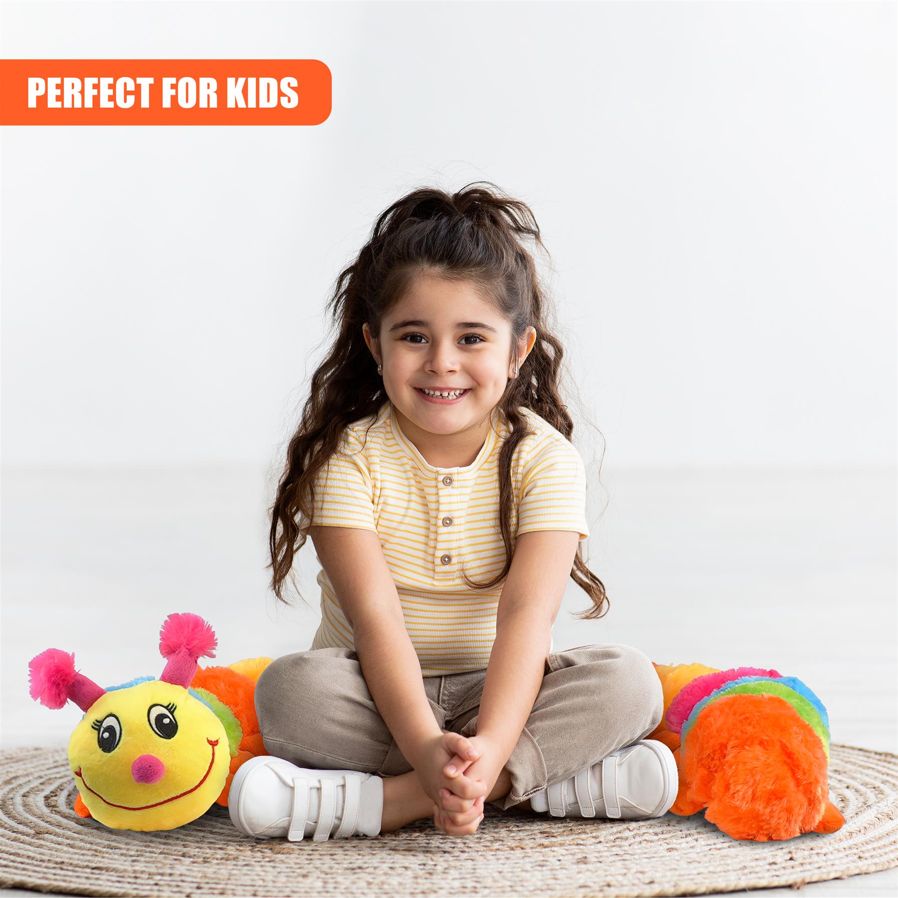 Caterpillar Plush Toy, 116cm by The Magic Toy Shop - The Magic Toy Shop