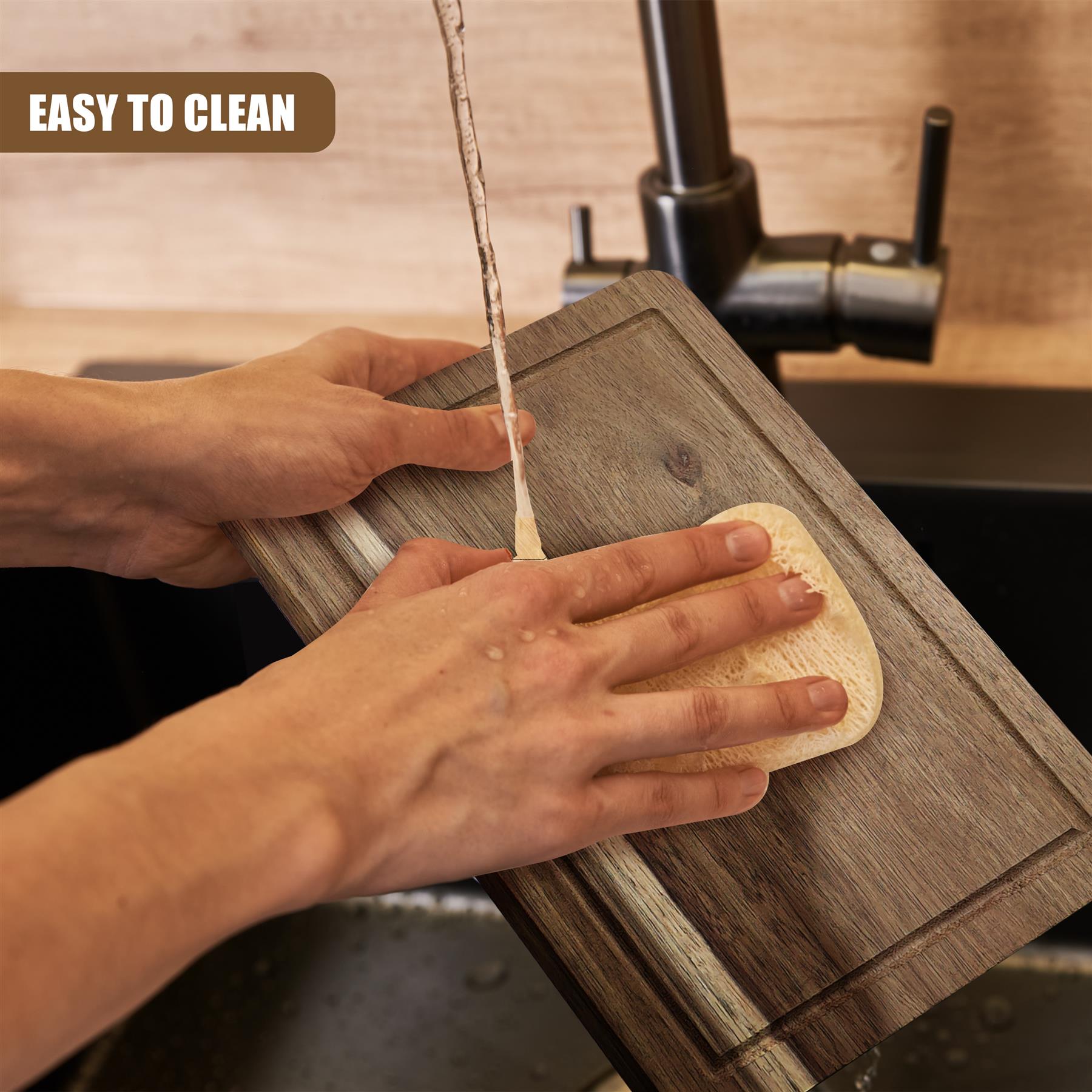 Acacia Chopping Board 28x20cm by GEEZY - The Magic Toy Shop