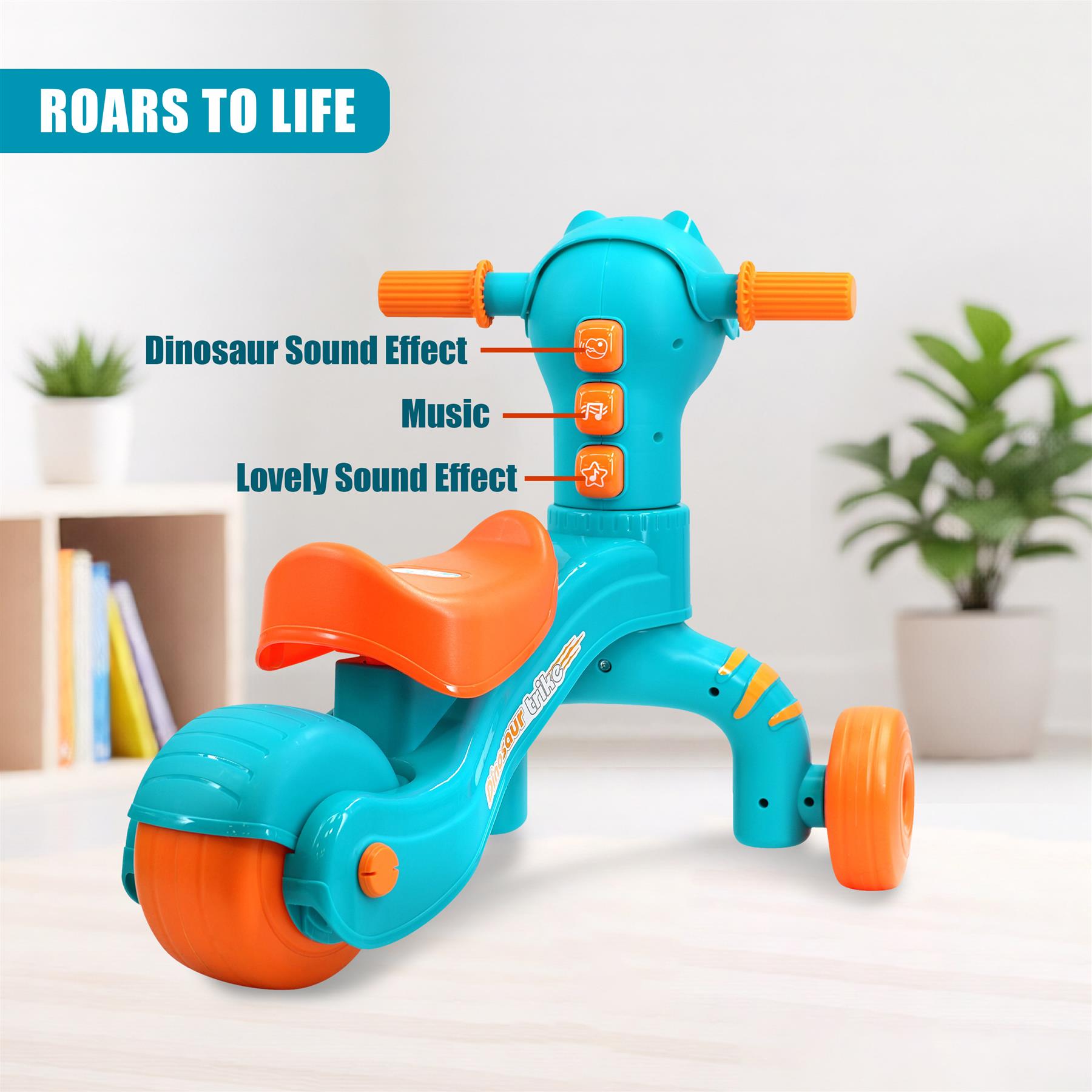 Dino Trike Interactive Ride On