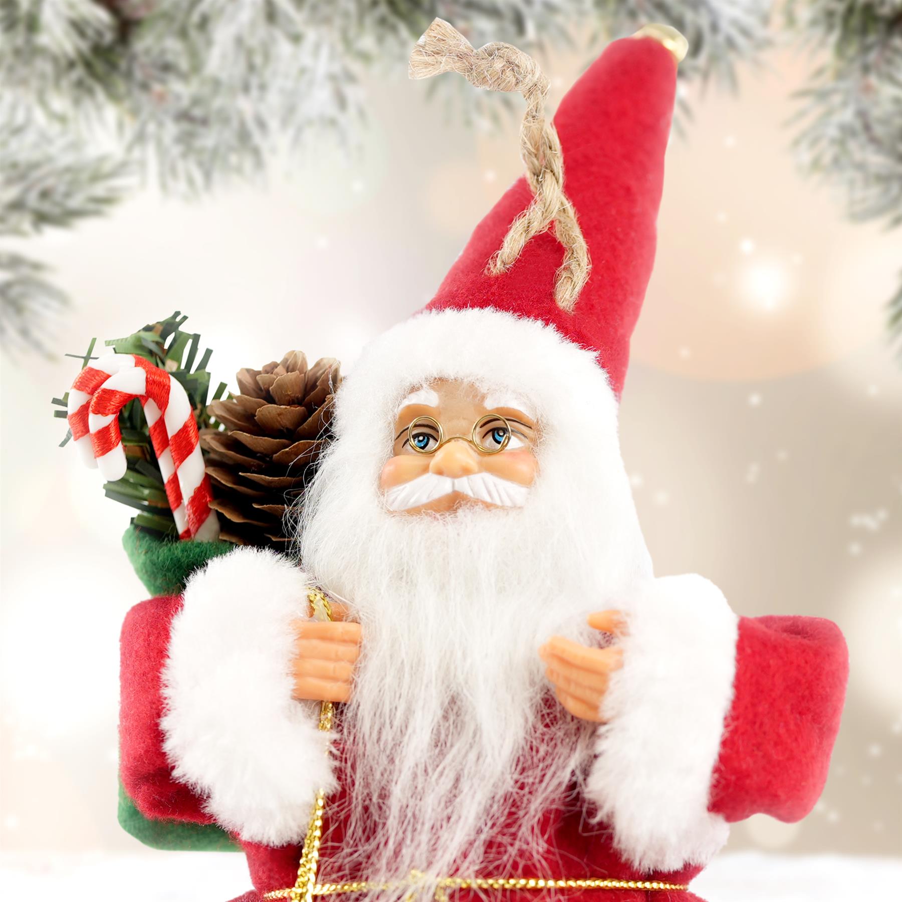 10" Santa Claus Figure by The Magic Toy Shop - The Magic Toy Shop