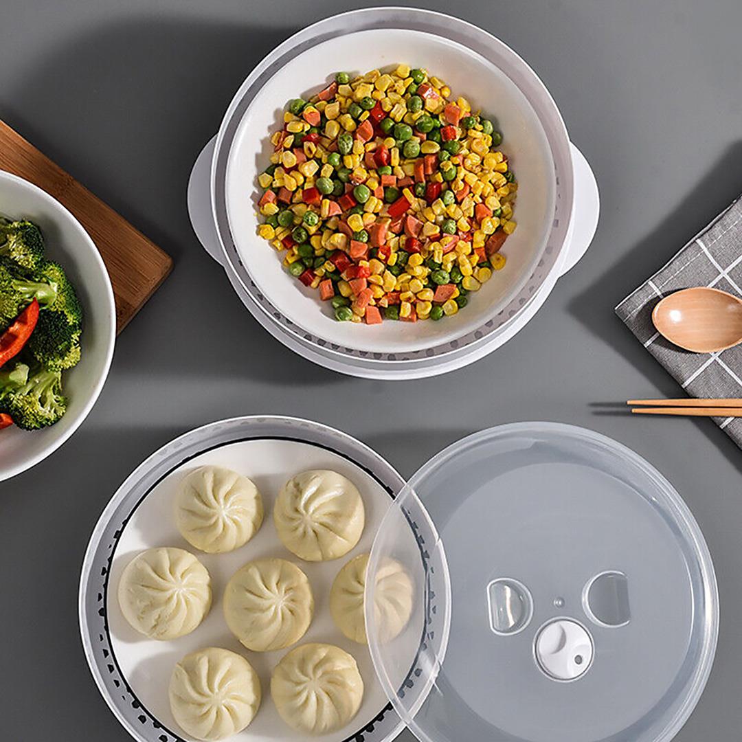 2 Tier Microwave Steamer Healthy Cooker BPA Free by GEEZY - The Magic Toy Shop