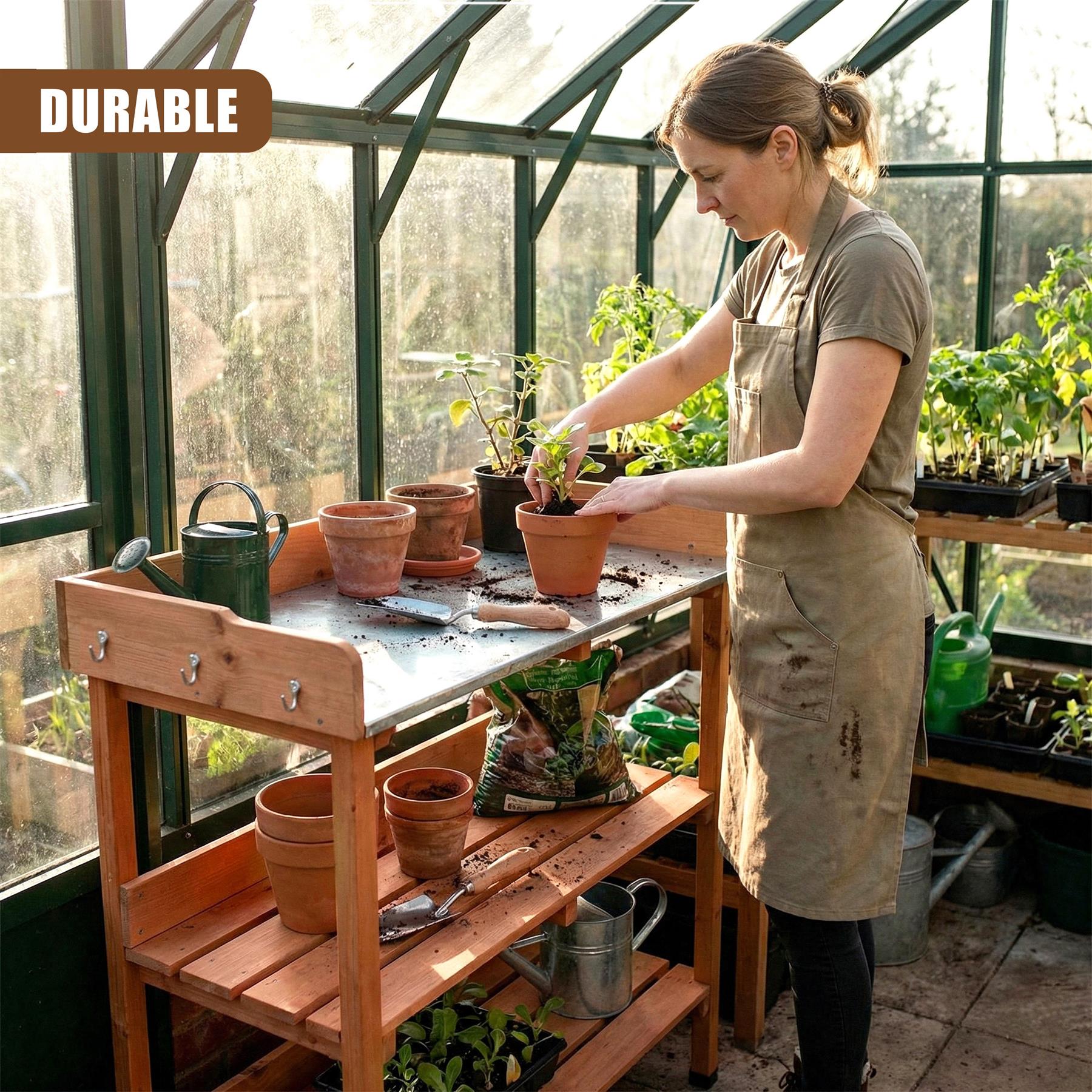 Wooden Potting Bench